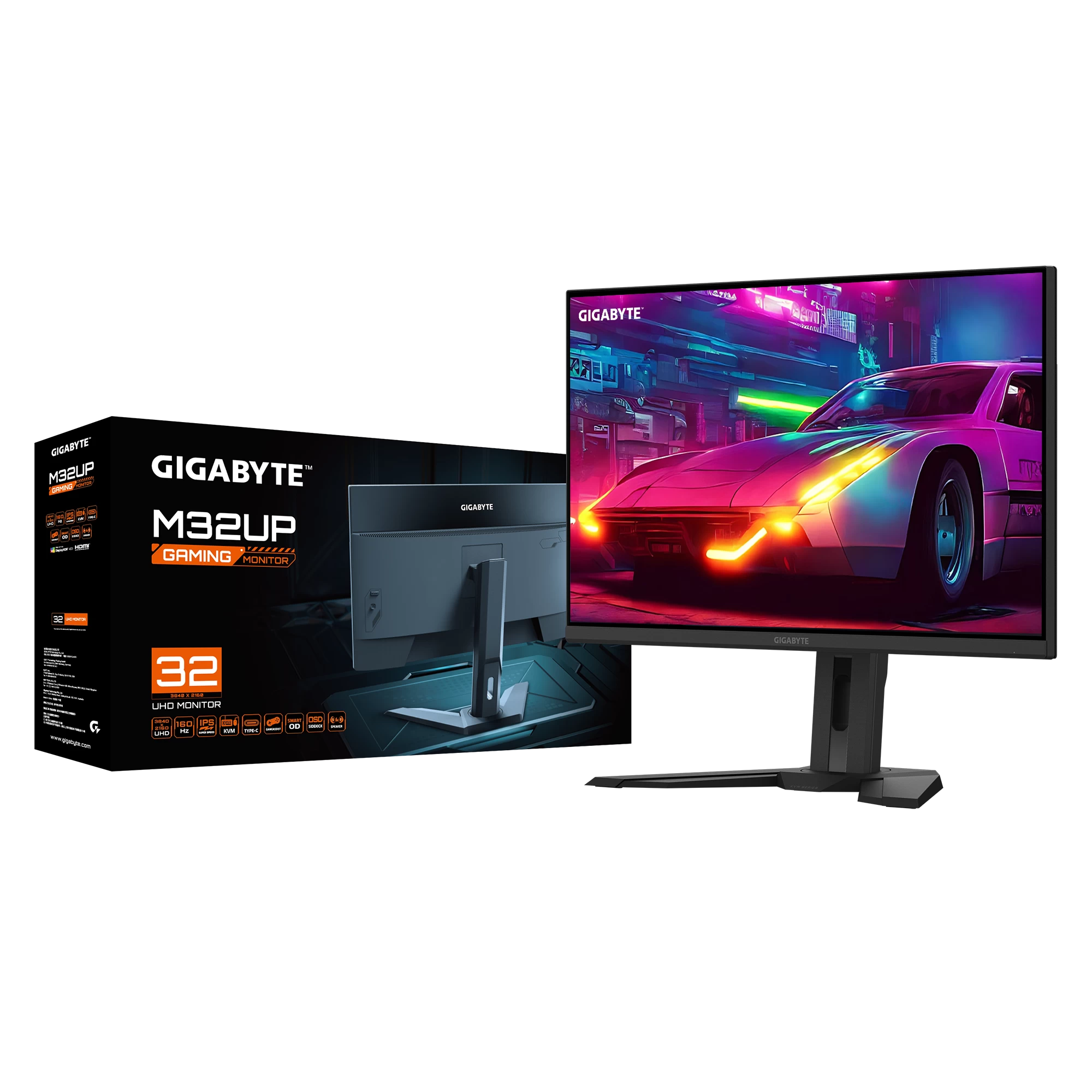 Gigabyte M32up 31.5" 160hz 1ms Hdmi Monitor