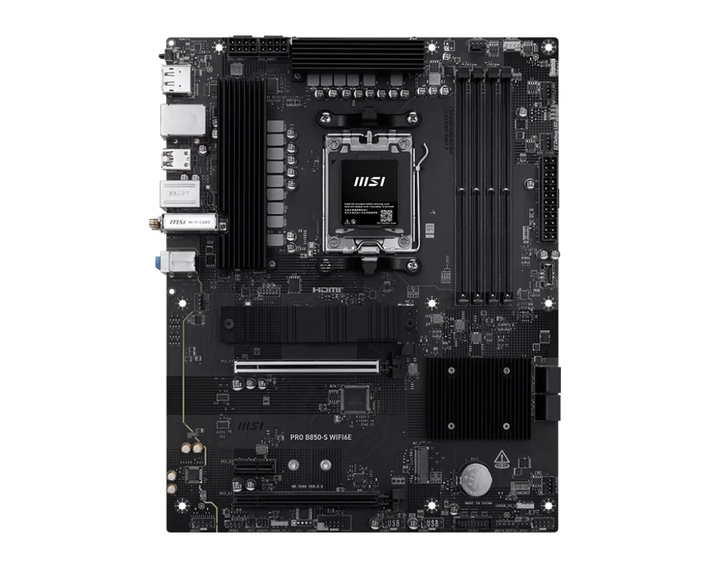Msi Pro B850-s Wifi6e Amd B850 Soket Am5 Ddr5