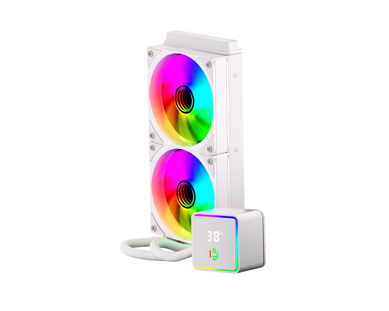 Frisby Fcl-240w Argb 240 Liquid Cooler White