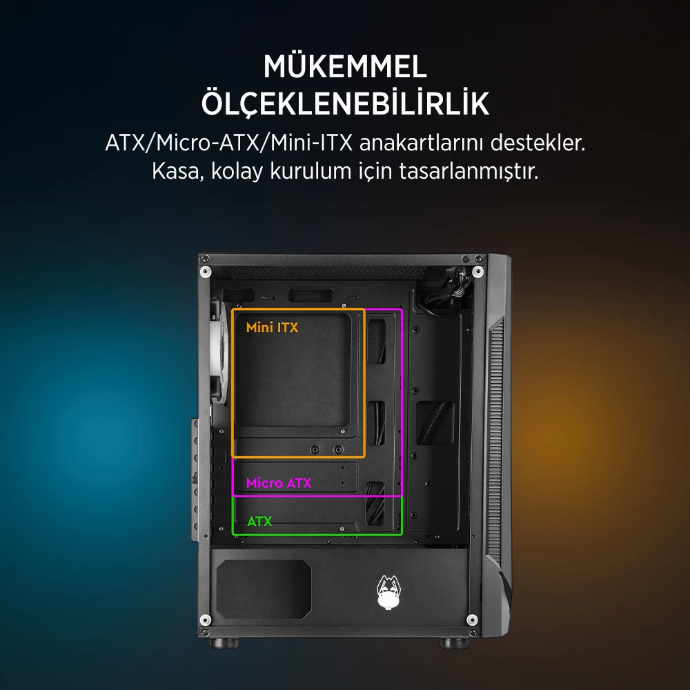 James Donkey Helix H800 4xrbw Atx 550w Gaming Kasa