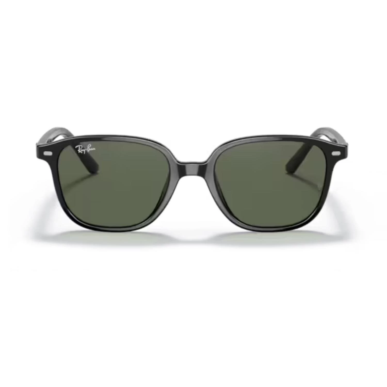 Ray-ban Rj 9093s 10071 45 Junior Leonard Çocuk Kare Siyah Kemik Güneş Gözlüğü