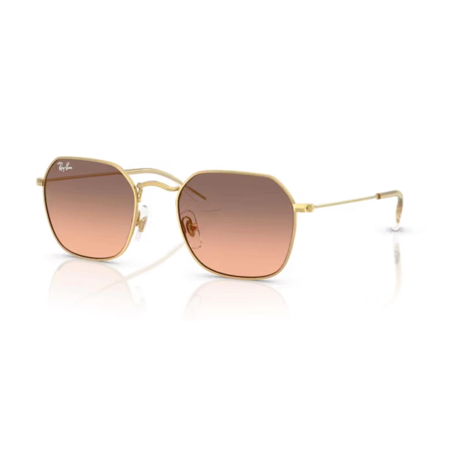 Ray-ban Rj 9594s 22346 49 Çocuk Geometrik Gold Metal Güneş Gözlüğü