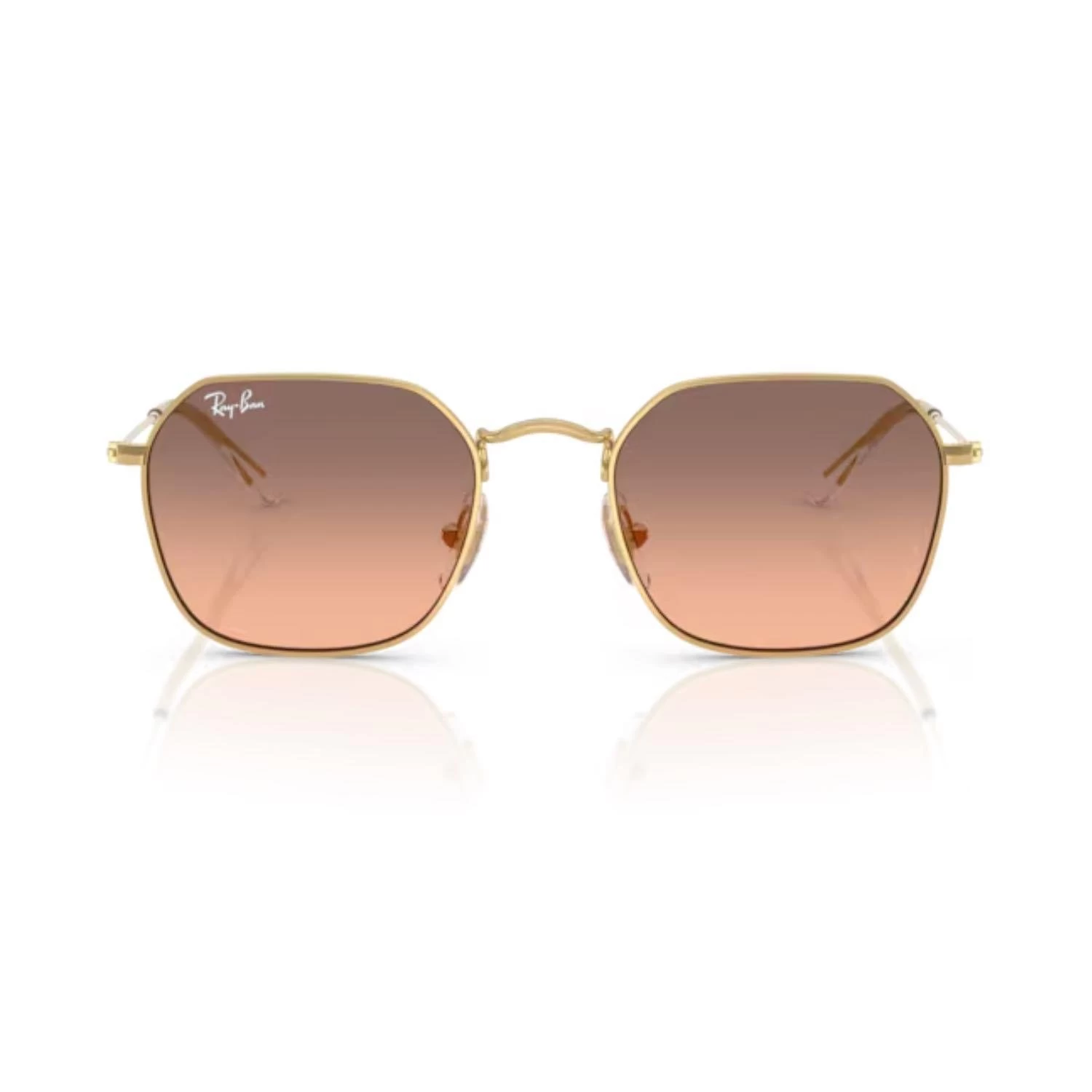 Ray-ban Rj 9594s 22346 49 Çocuk Geometrik Gold Metal Güneş Gözlüğü