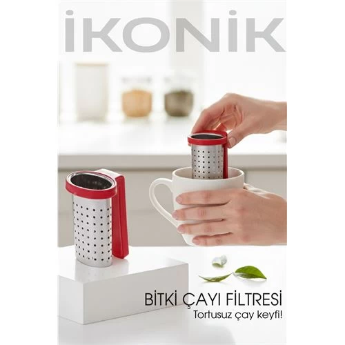 Bitki Çayı Filtresi - Her Bardağa Uyumlu, Tortusuz Demleme