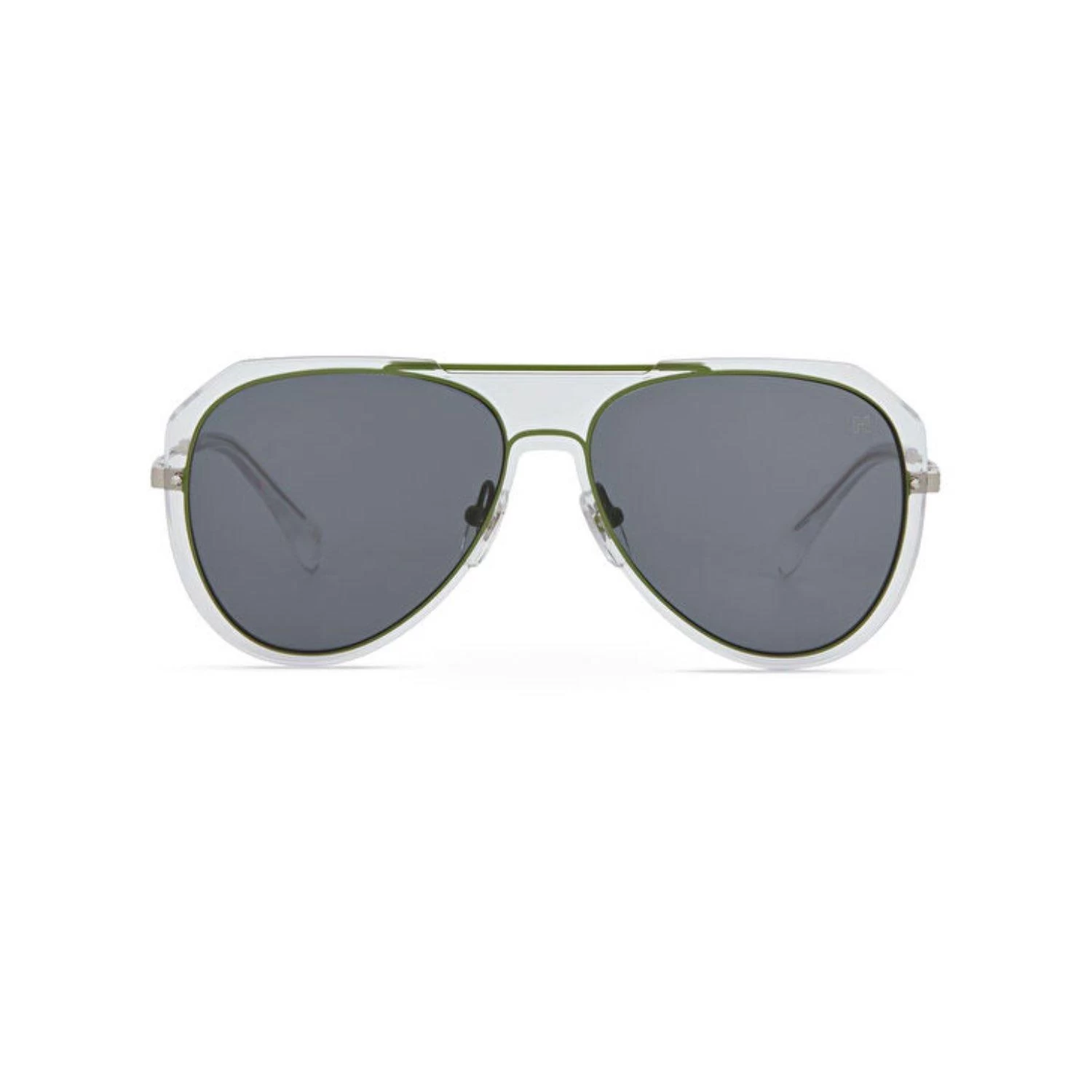 Hermossa Hm 1715 C4 56 Unisex Damla Şeffaf Kemik Güneş Gözlüğü