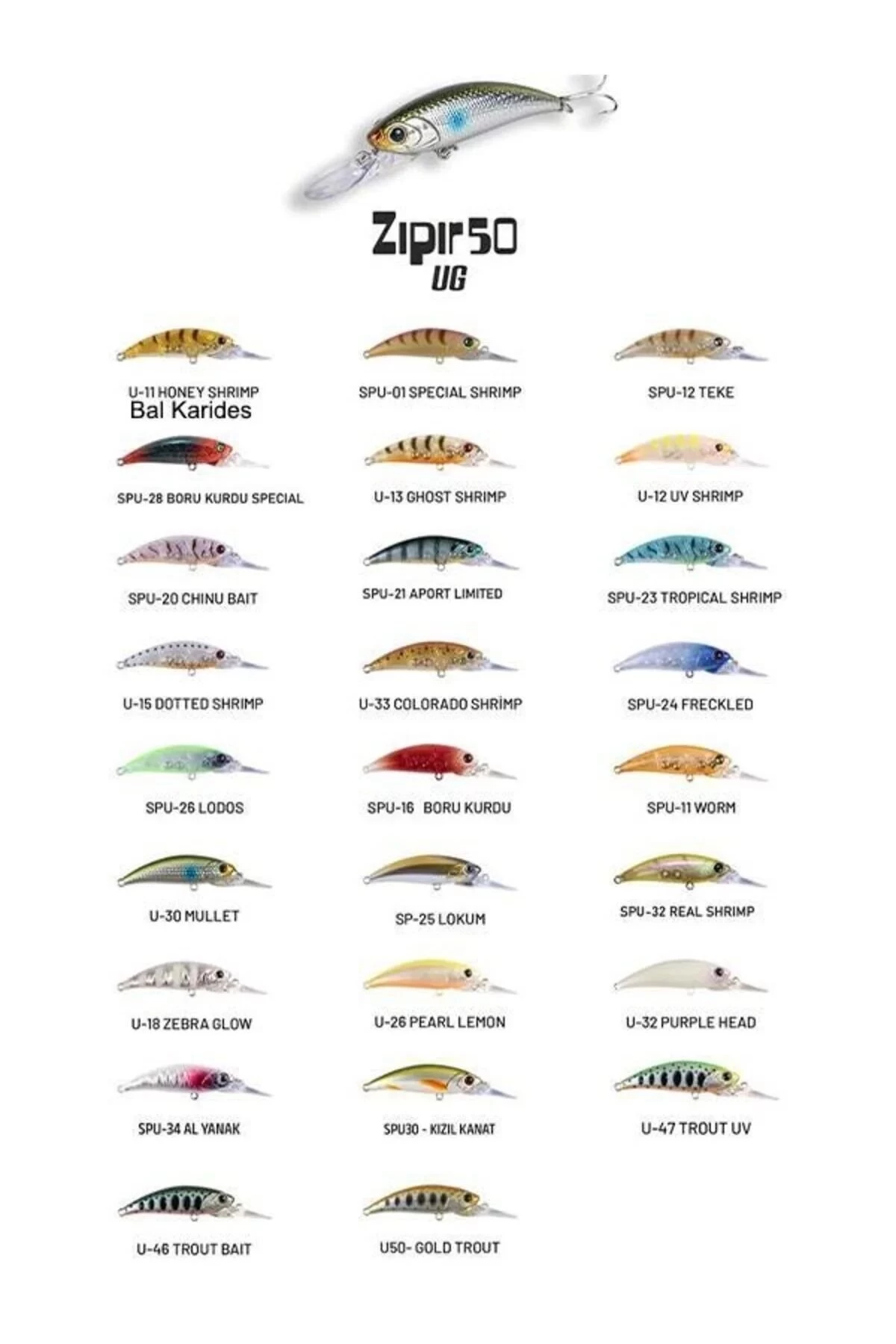 Hanfish Zıpır Ug-50  Uzun Gaga Spk-21 Goby