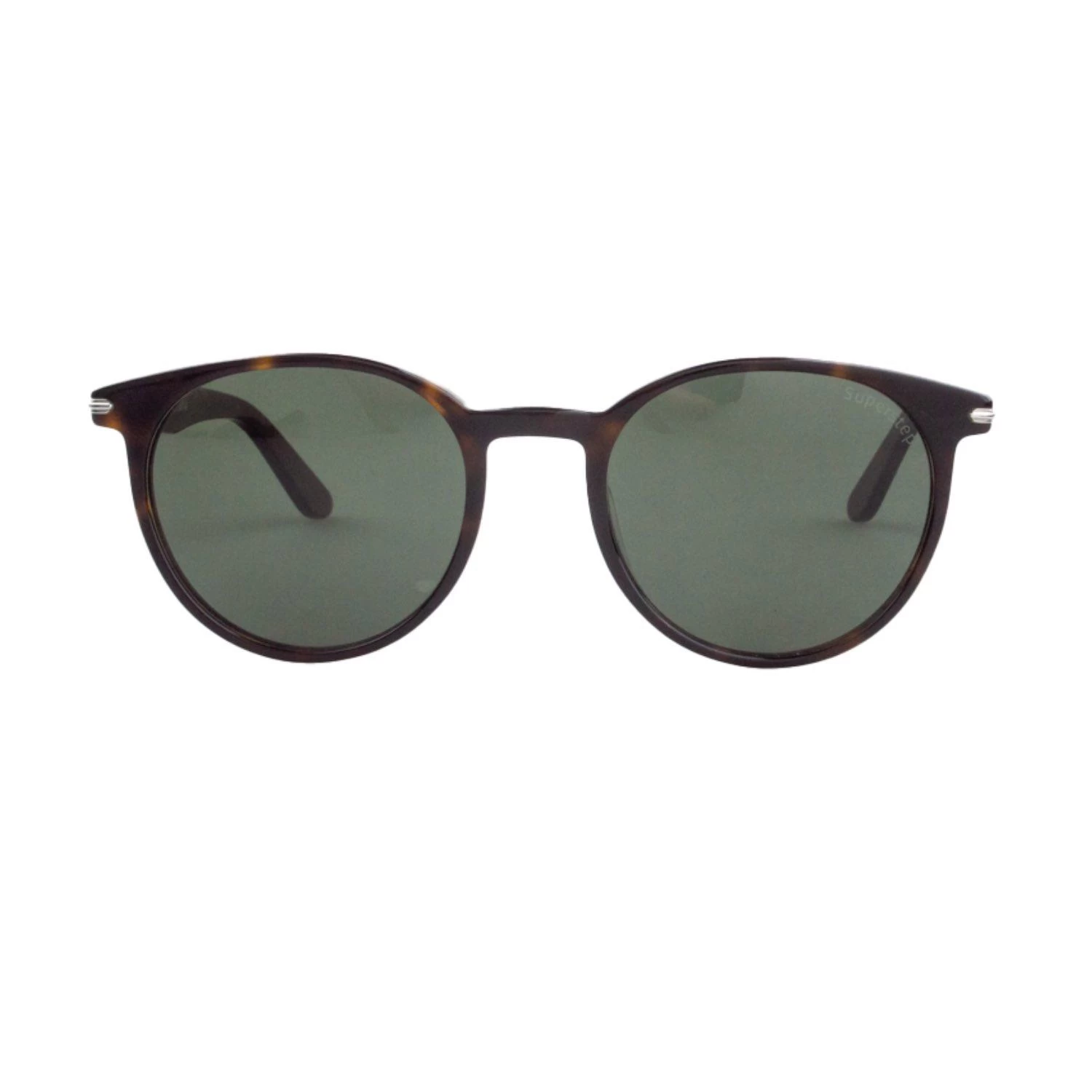 Superstep St 853 C02 52 Unisex Oval Kırçıllı Kahverengi Kemik Güneş Gözlüğü