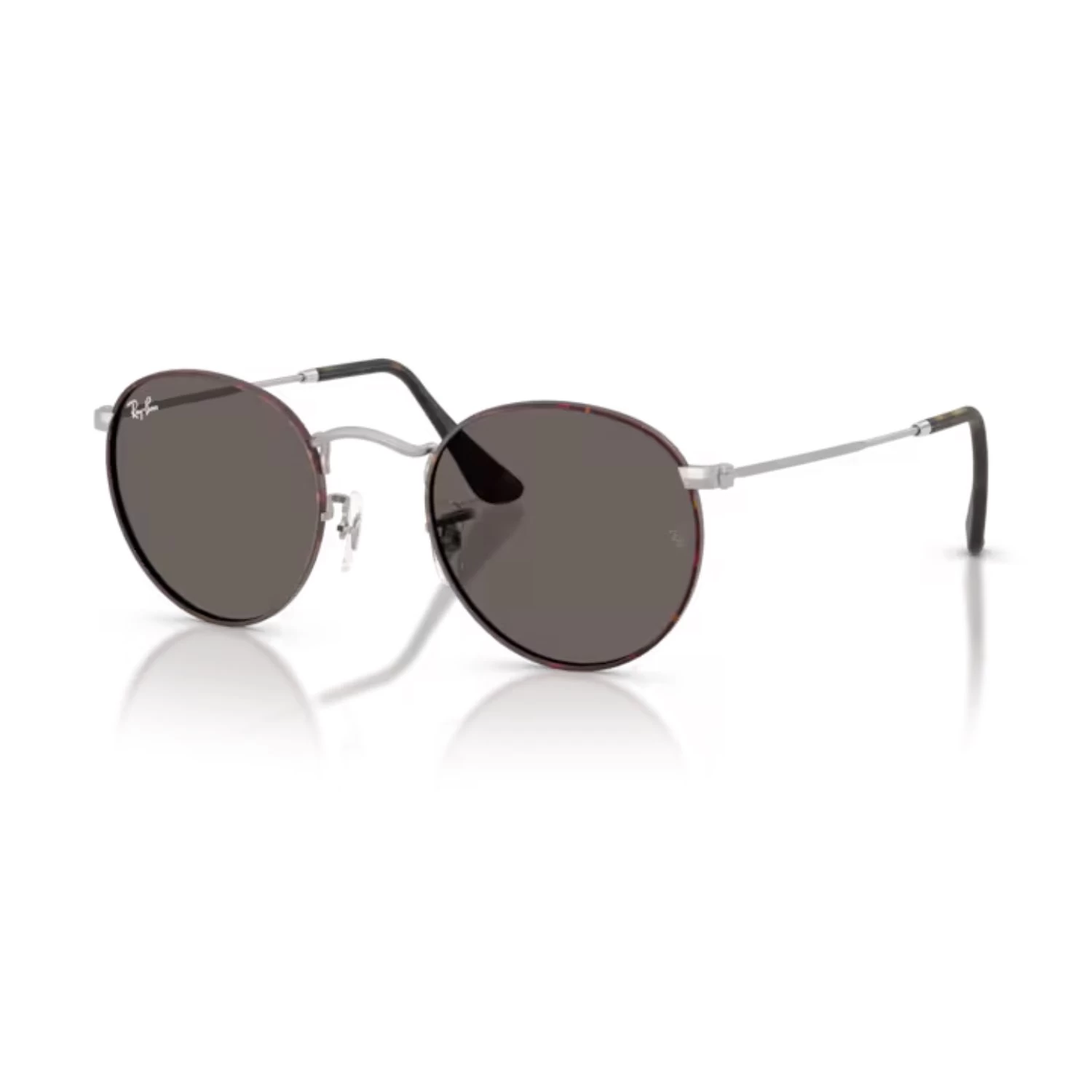 Ray-Ban Rb 3447 9277B1 50 Round Metal Unisex Yuvarlak Kahverengi Metal Güneş Gözlüğü
