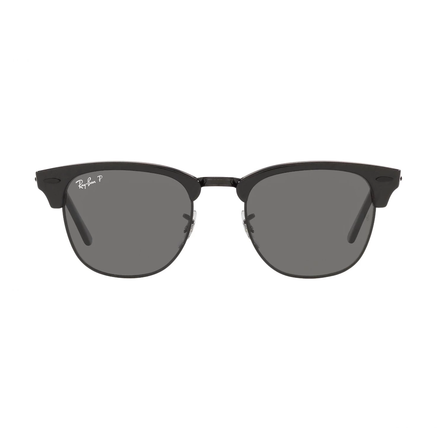 Ray-Ban Rb 3016 130548 51 Clubmaster Unisex Polarize Siyah Kare Kemik Güneş Gözlüğü