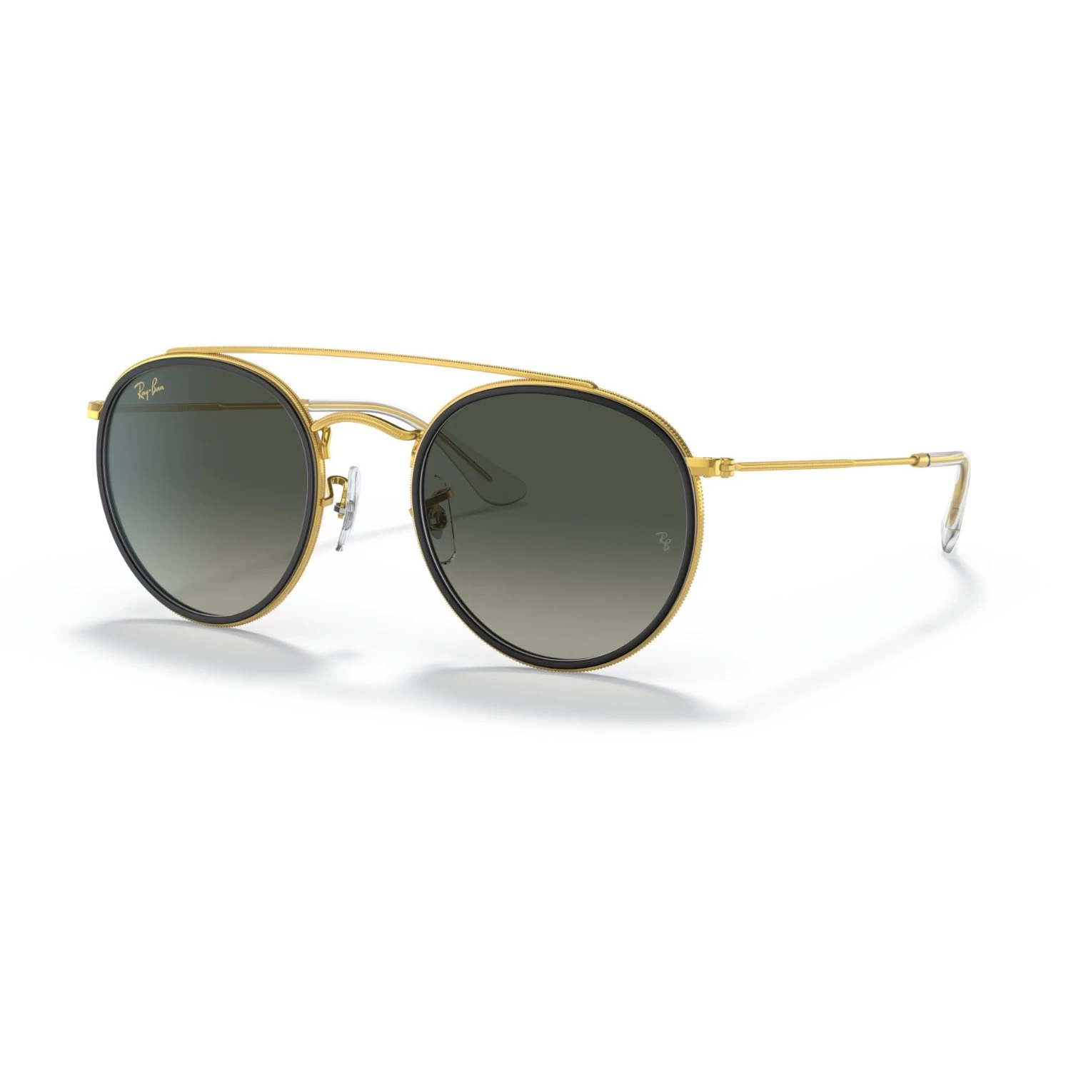 Ray-Ban Rb 3647N 923871 51 Unisex Yuvarlak Degrade Gold Metal Güneş Gözlüğü