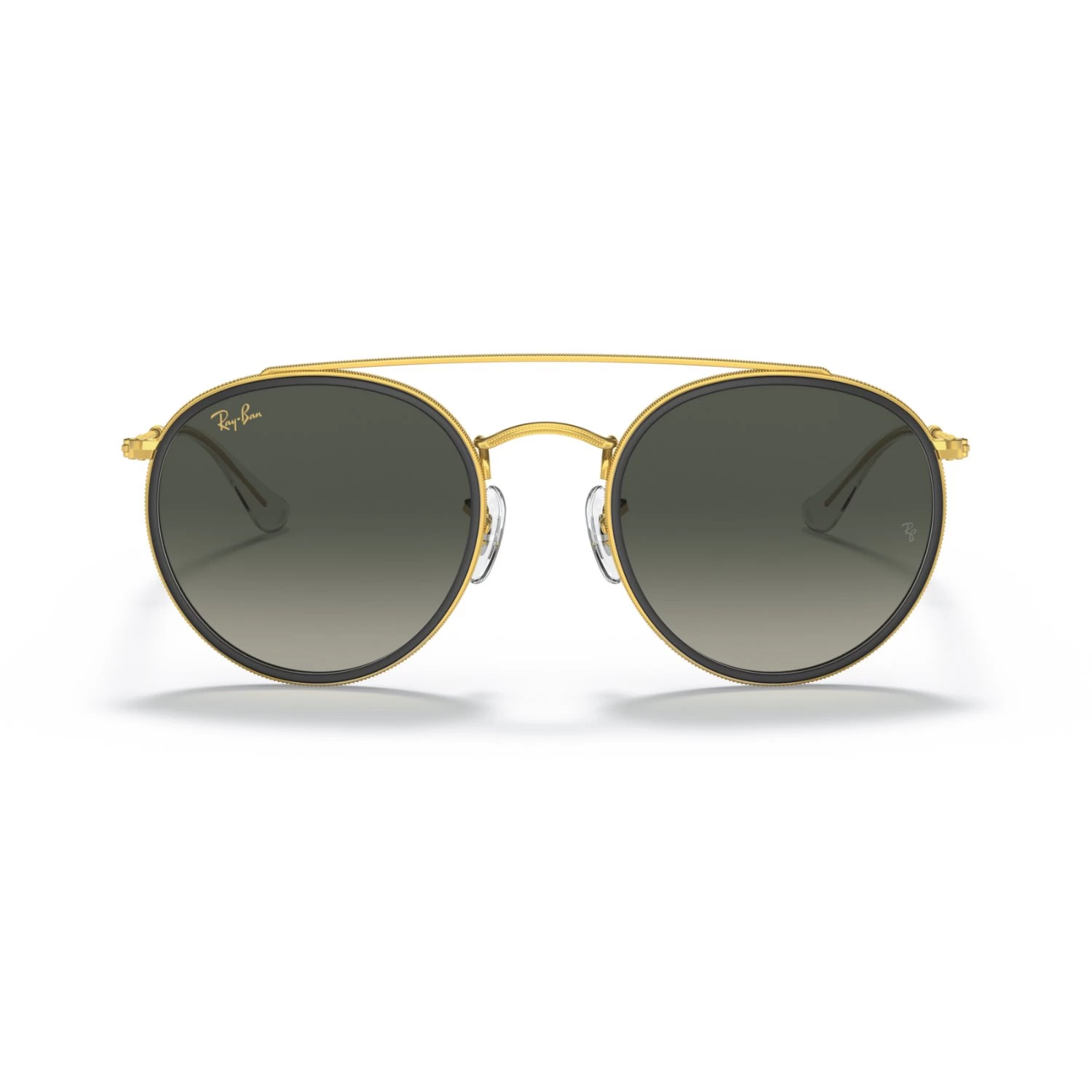 Ray-Ban Rb 3647N 923871 51 Unisex Yuvarlak Degrade Gold Metal Güneş Gözlüğü