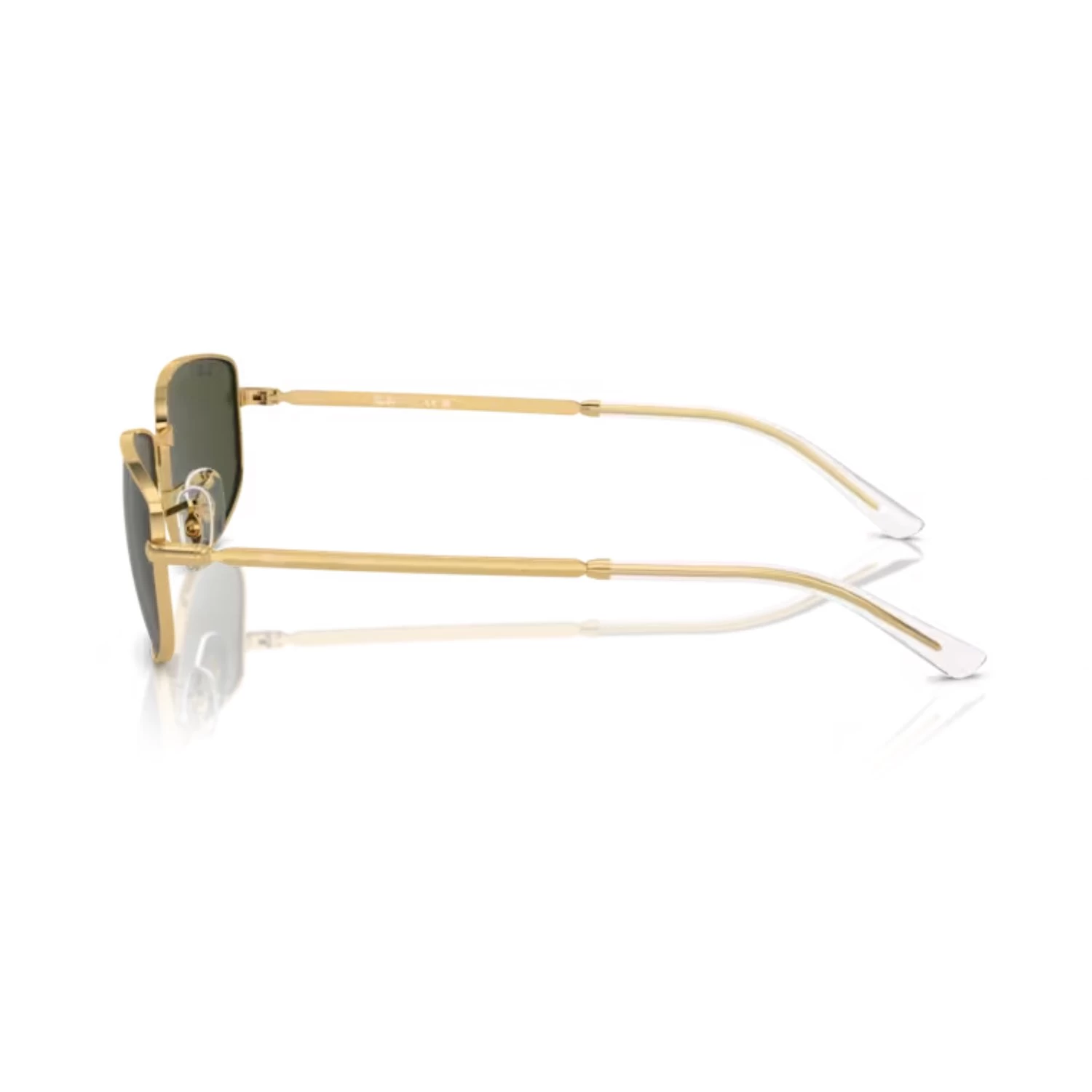 Ray-Ban Rb 3732 00131 56 Unisex Dikdörtgen Gold Metal Güneş Gözlüğü