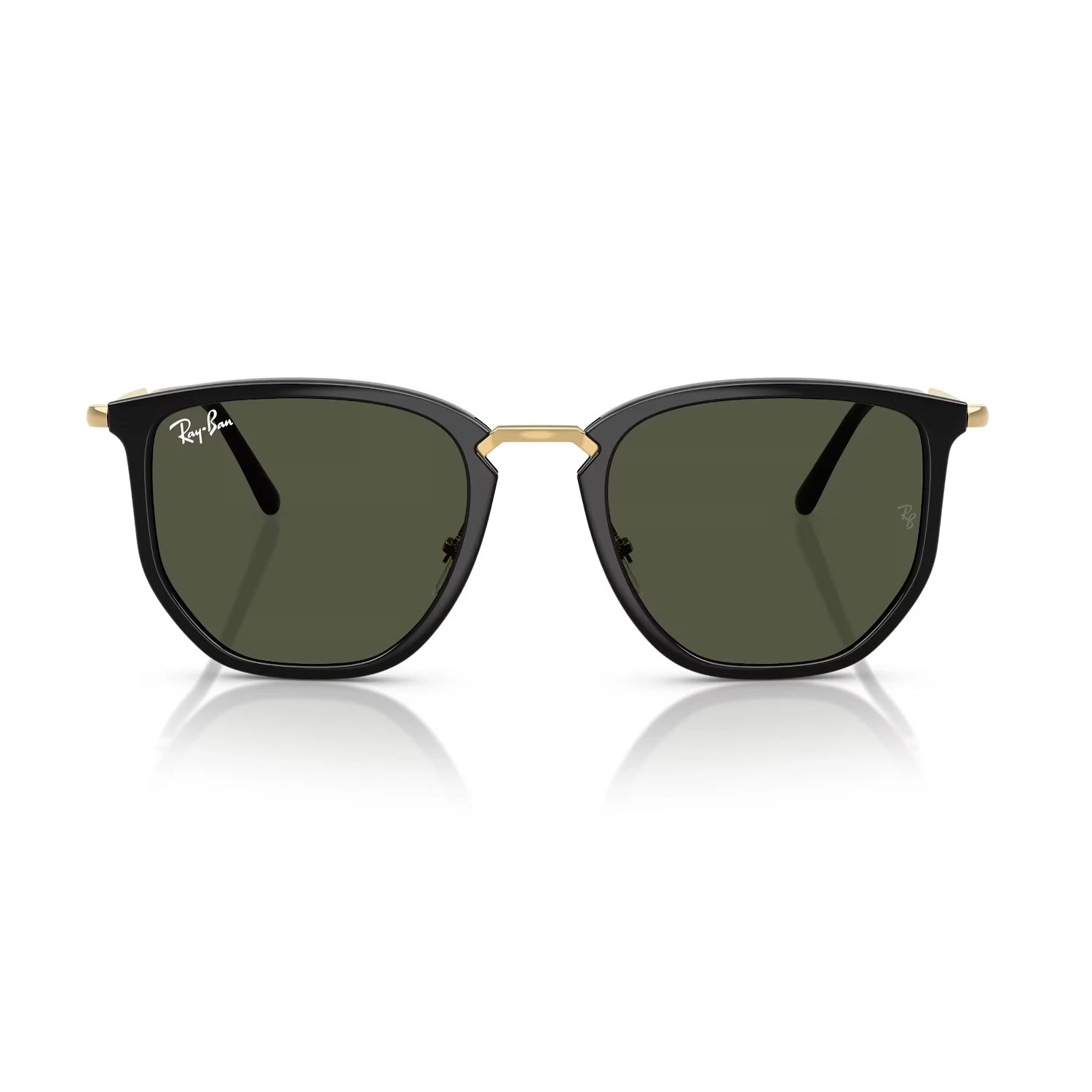 Ray-Ban Rb 4451 630631 50 Unisex Geometrik Siyah Kombine Kemik Güneş Gözlüğü