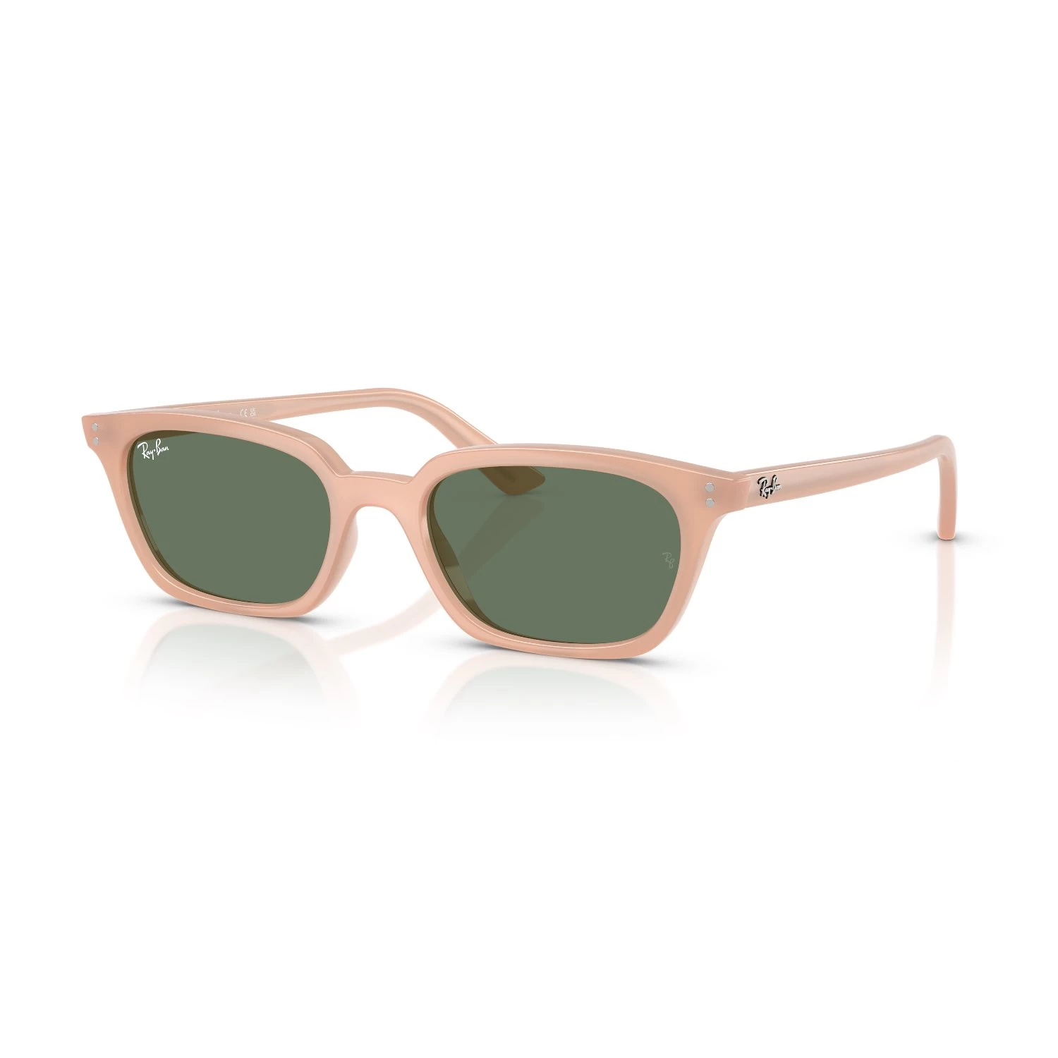 Ray-Ban Rb 4456 681182 50 Zaya Unisex Yastık Pembe Kemik Güneş Gözlüğü