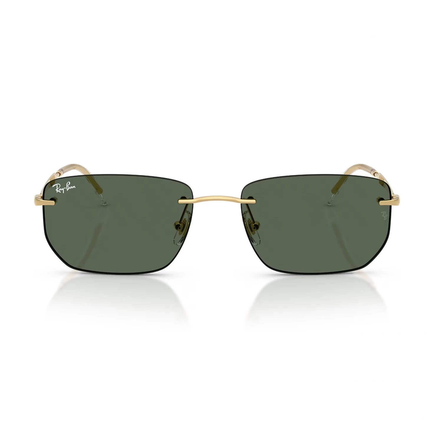 Ray-Ban Rb 3768 00171 56 Unisex Geometrik Gold Metal Güneş Gözlüğü