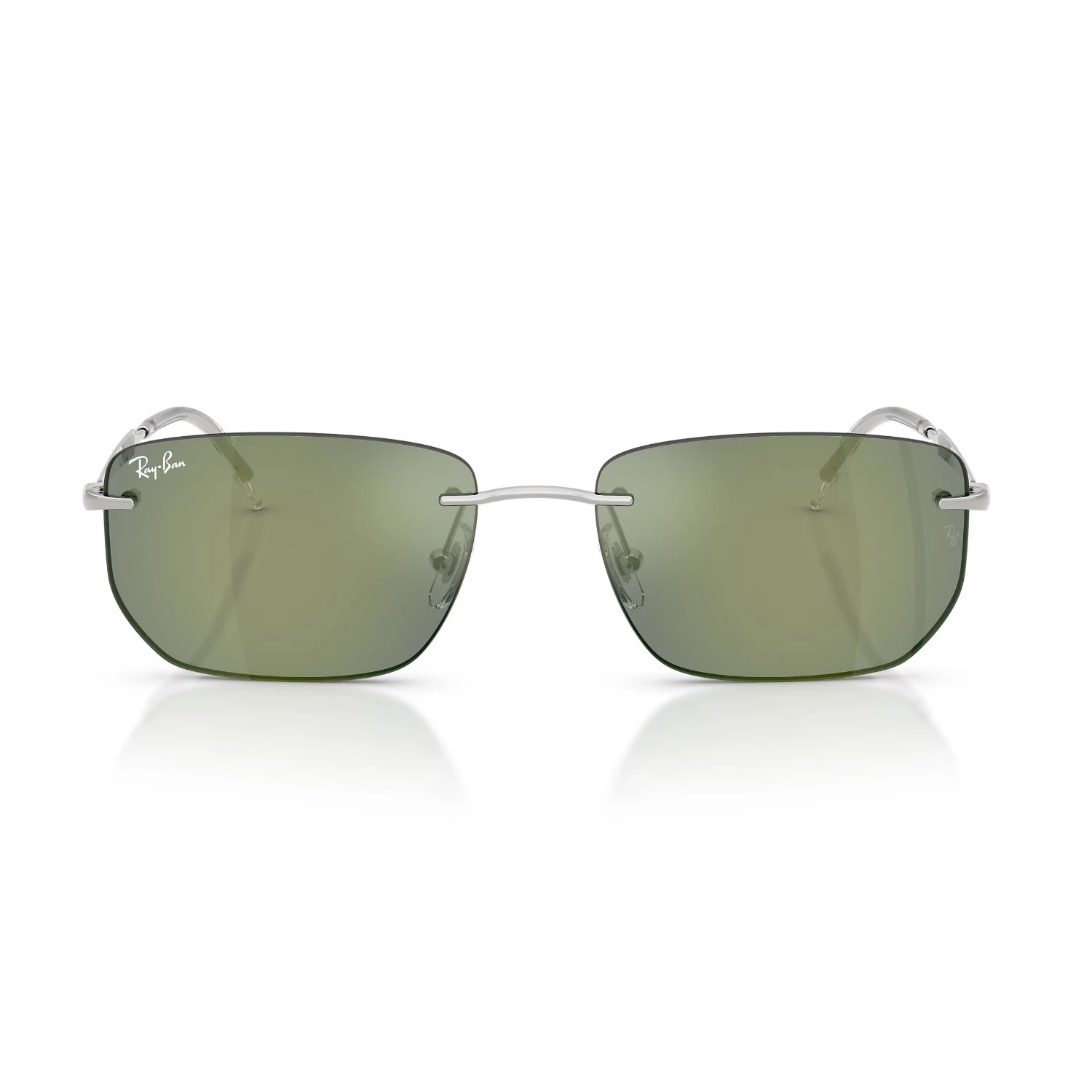 Ray-Ban Rb 3768 0036R 56 Unisex Geometrik Aynalı Gümüş Metal Güneş Gözlüğü