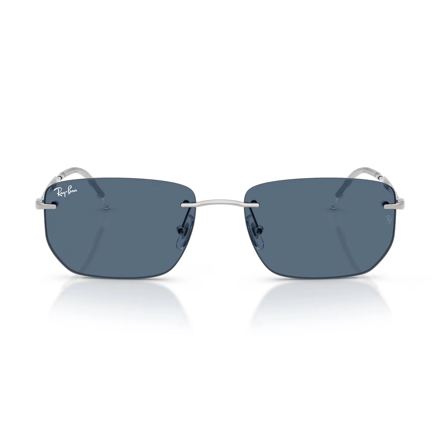 Ray-Ban Rb 3768 00380 56 Unisex Geometrik Gümüş Metal Güneş Gözlüğü