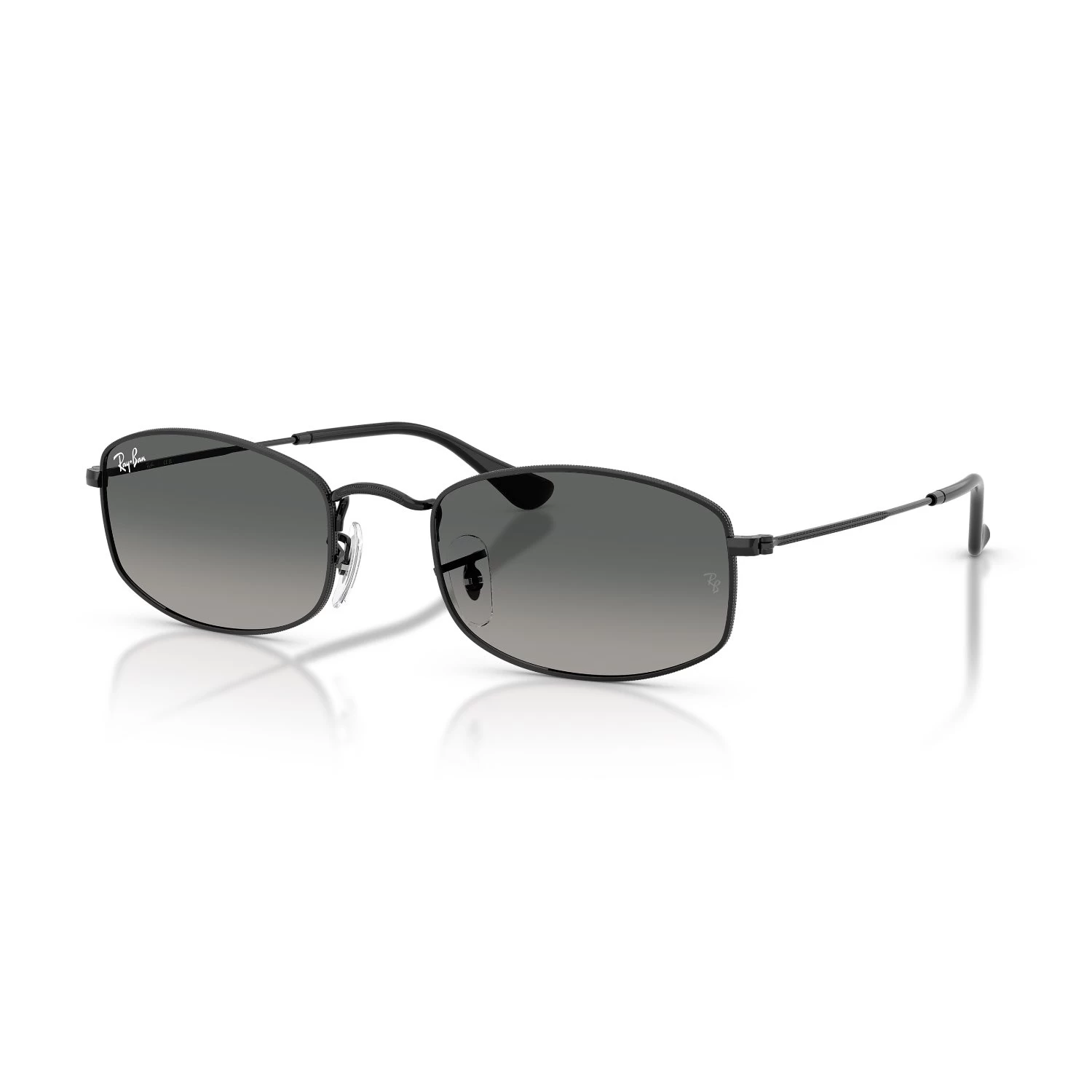 Ray-Ban Rb 3832 00271 52 Unisex Geometrik Degrade Siyah Metal Güneş Gözlüğü