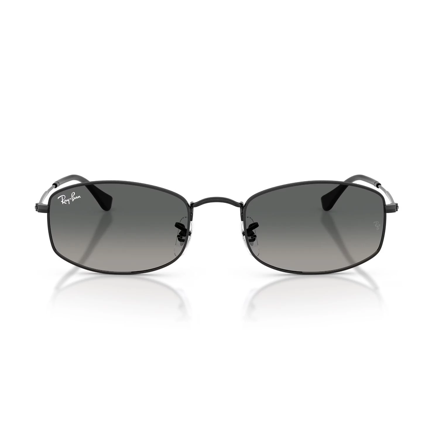Ray-Ban Rb 3832 00271 52 Unisex Geometrik Degrade Siyah Metal Güneş Gözlüğü