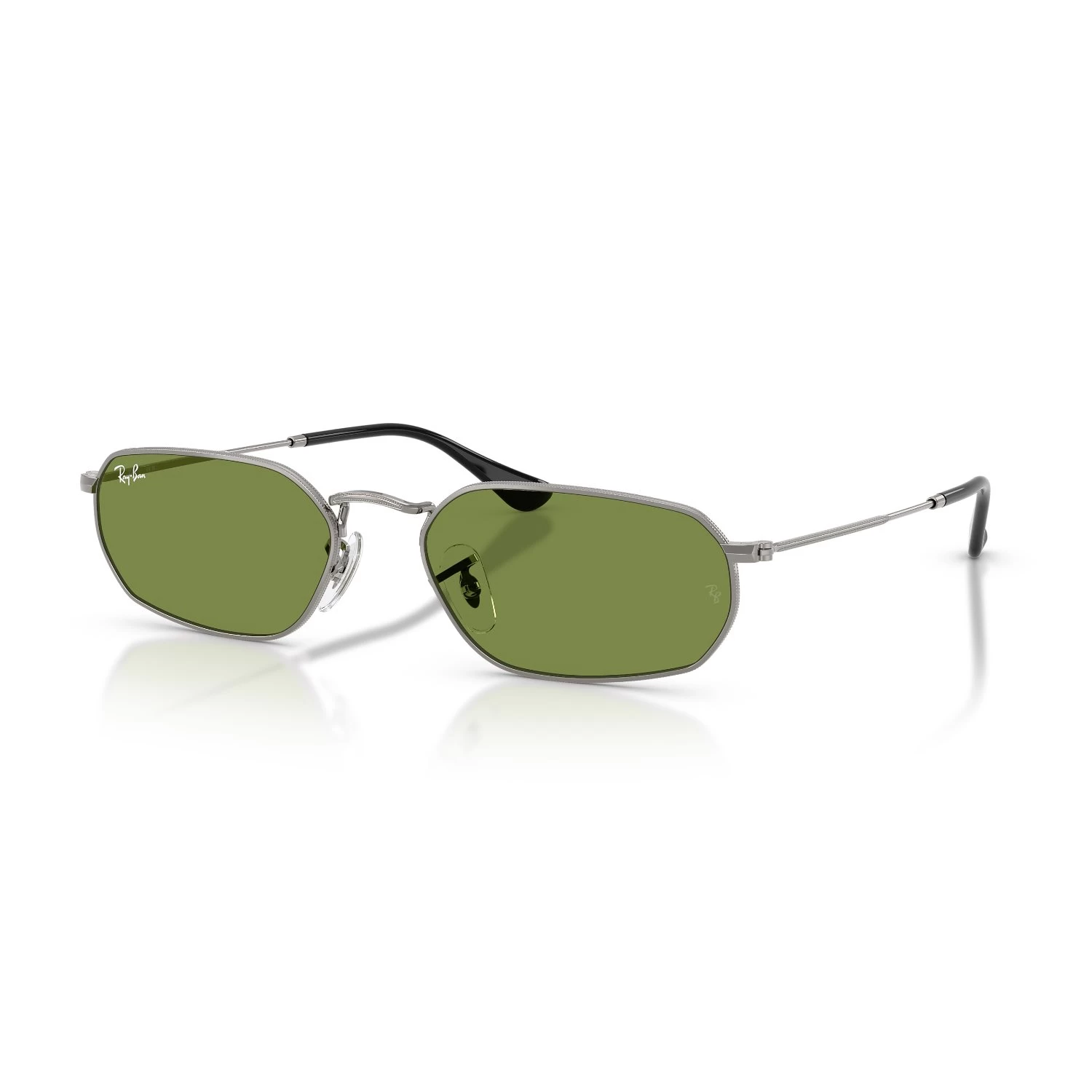 Ray-Ban Rb 3947 0044E 54 Unisex Geometrik Gri Metal Güneş Gözlüğü