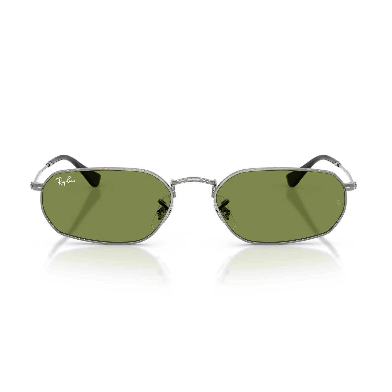 Ray-Ban Rb 3947 0044E 54 Unisex Geometrik Gri Metal Güneş Gözlüğü
