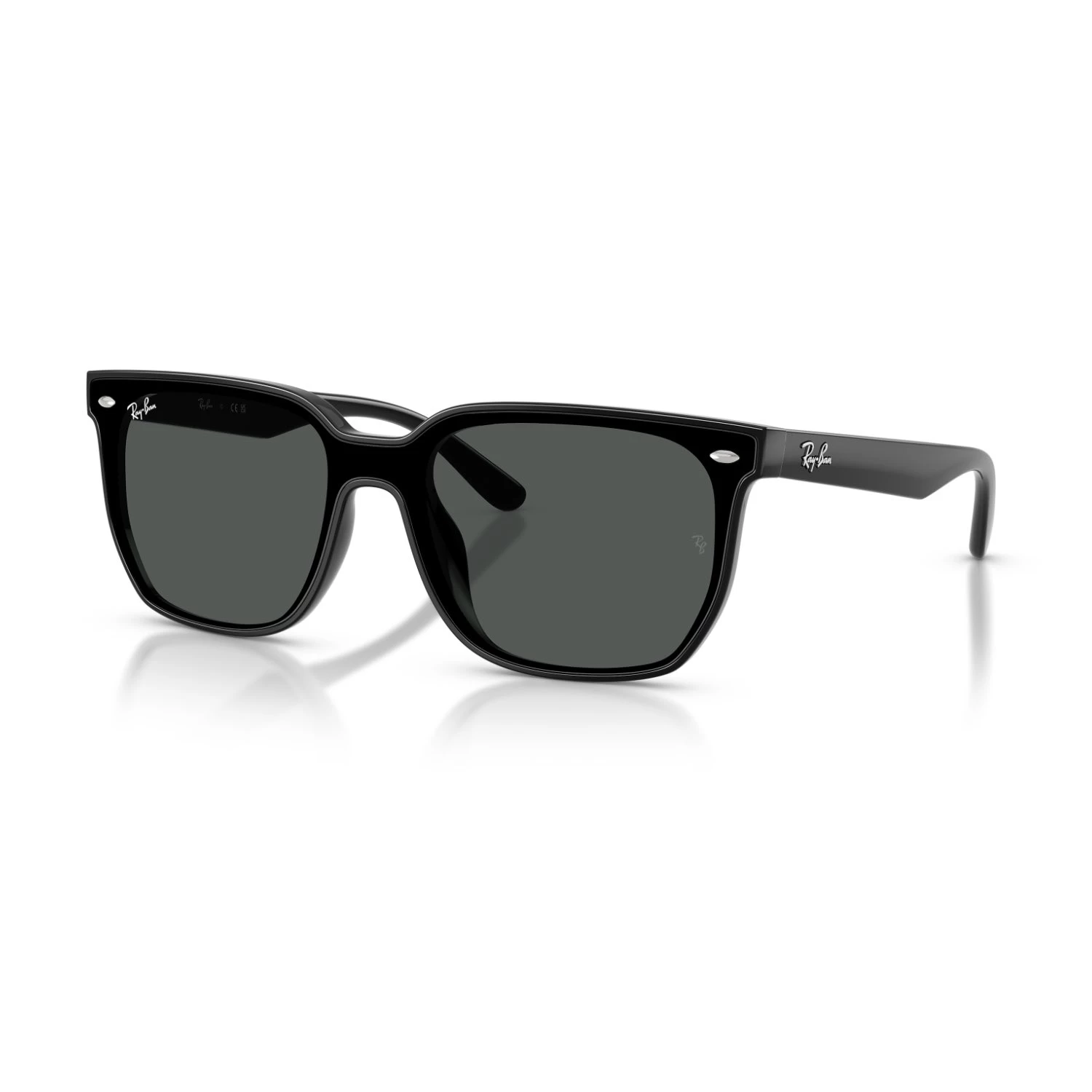 Ray-Ban Rb 4466D 60187 47 Unisex Kare Siyah Kemik Güneş Gözlüğü