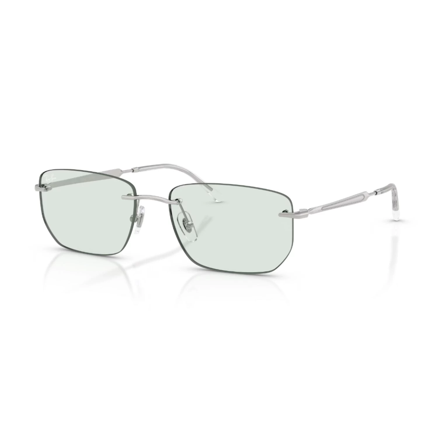 Ray-Ban Rb 3768 003M1 56 Unisex Geometrik Photochromic Gümüş Metal Güneş Gözlüğü