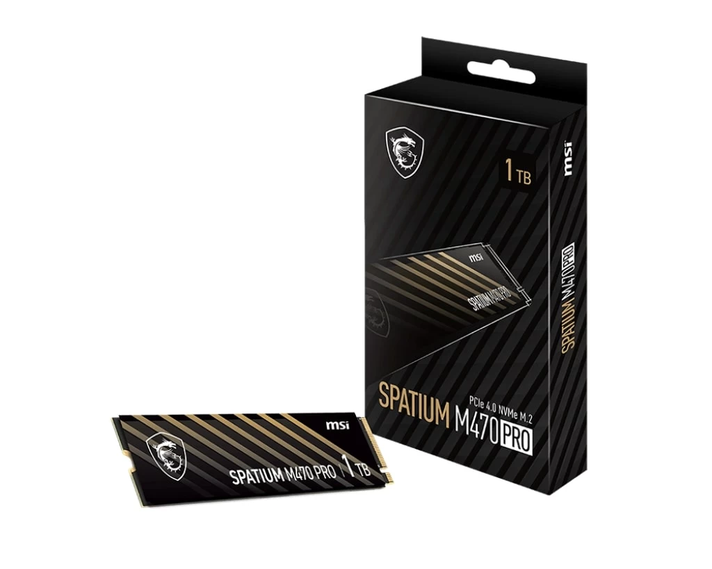 Msı Spatıum M470 Pro Pcıe 4.0 Nvme M.2 1Tb