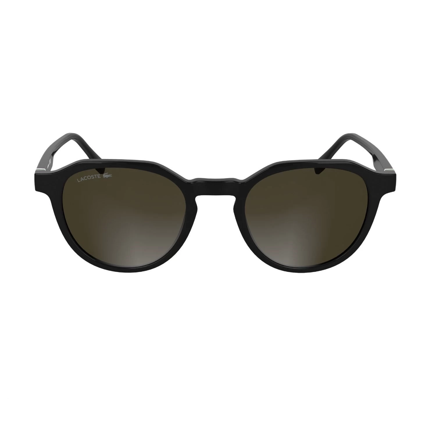 Lacoste L 6052S 001 51 Unisex Oval Siyah Kemik Güneş Gözlüğü