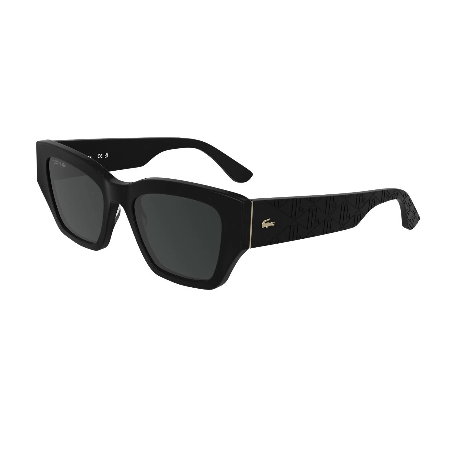 Lacoste L 6053S 001 52 Kadın Cat Eye Siyah Kemik Güneş Gözlüğü