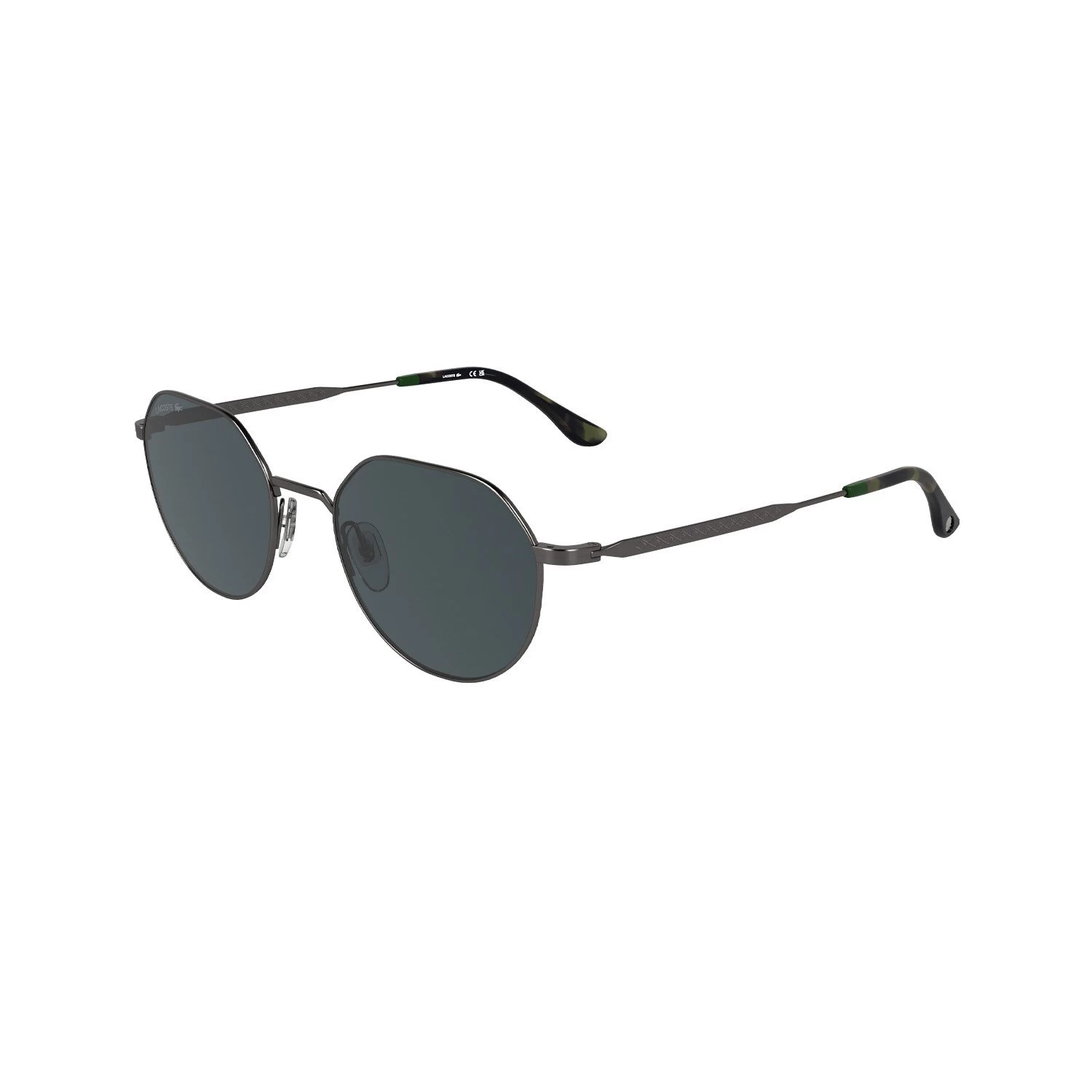 Lacoste L 268S 035 53 Unisex Oval Gun Metal Güneş Gözlüğü