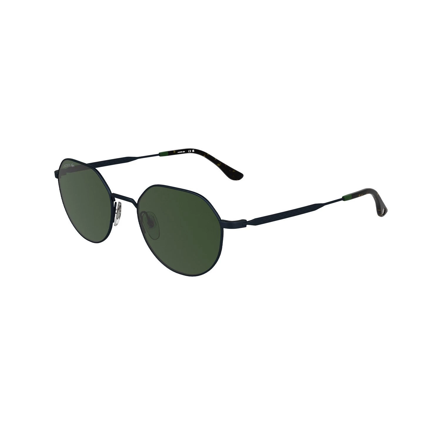 Lacoste L 268S 410 53 Unisex Geometrik Mavi Metal Güneş Gözlüğü