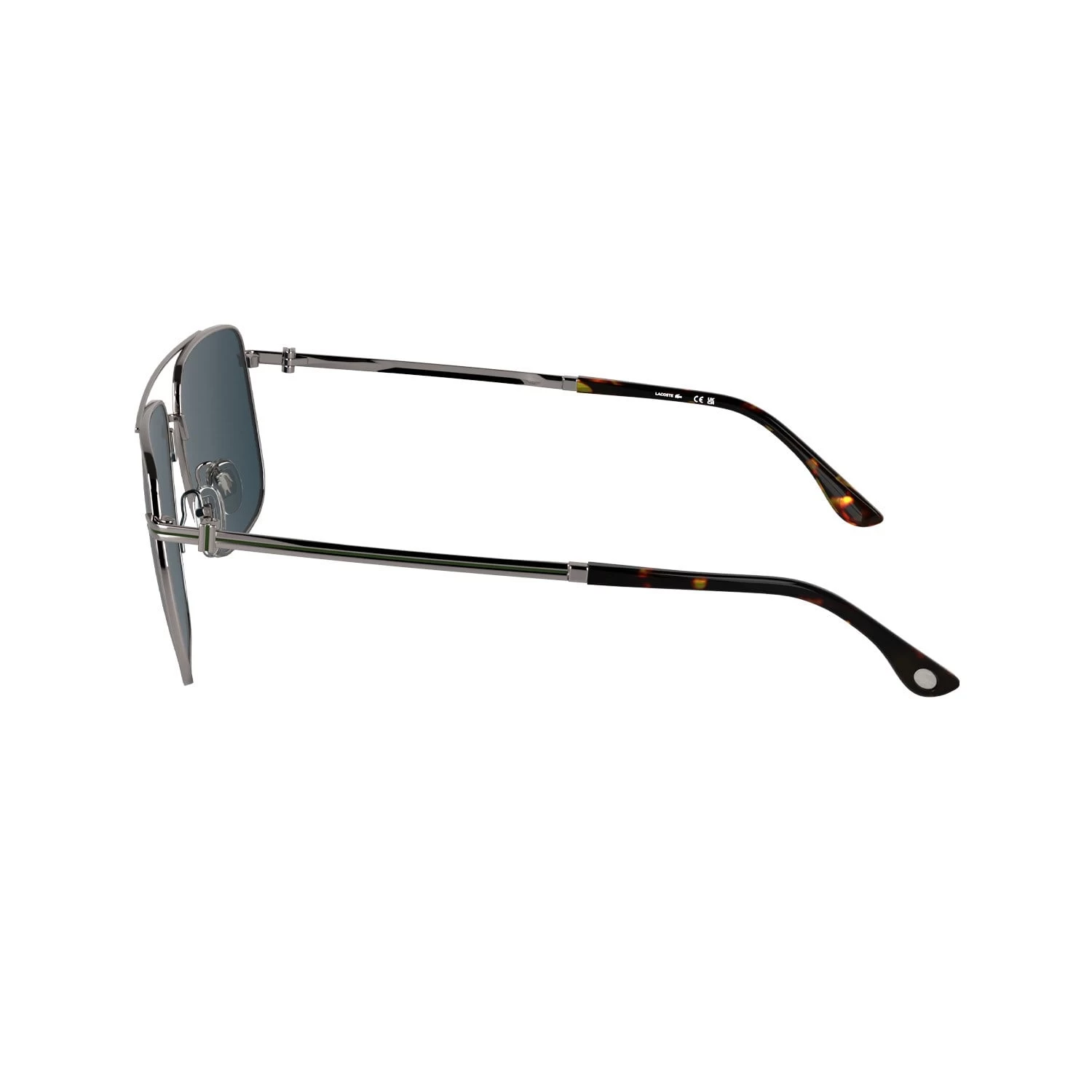 Lacoste L 272S 038 58 Erkek Geometrik Gun Metal Güneş Gözlüğü