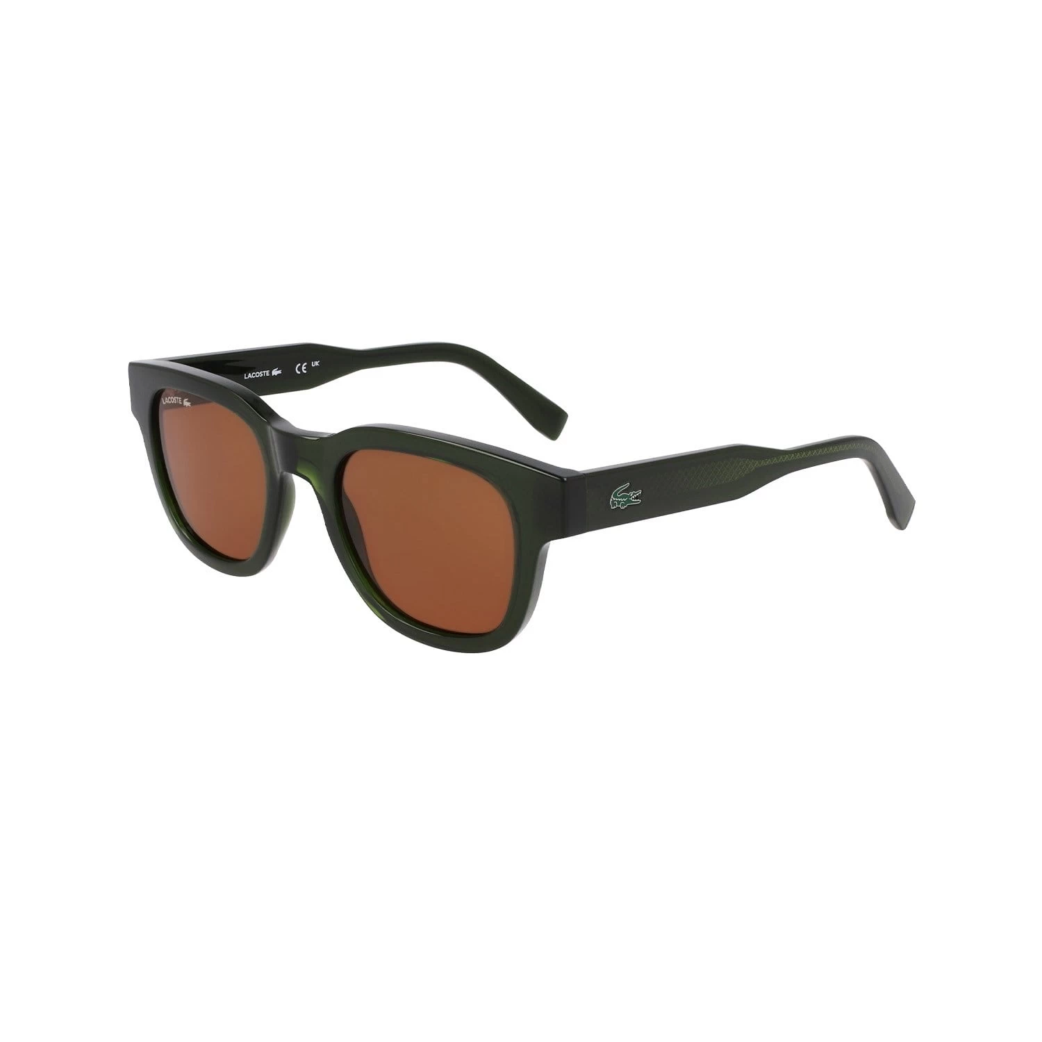 Lacoste L 6023S 275 49 Unisex Kare Yeşil Kemik Güneş Gözlüğü