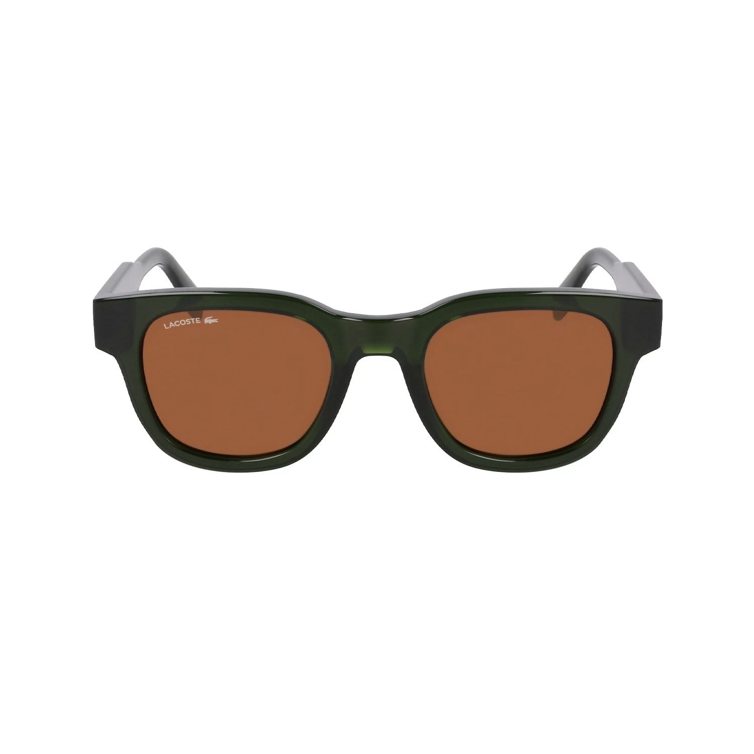 Lacoste L 6023S 275 49 Unisex Kare Yeşil Kemik Güneş Gözlüğü