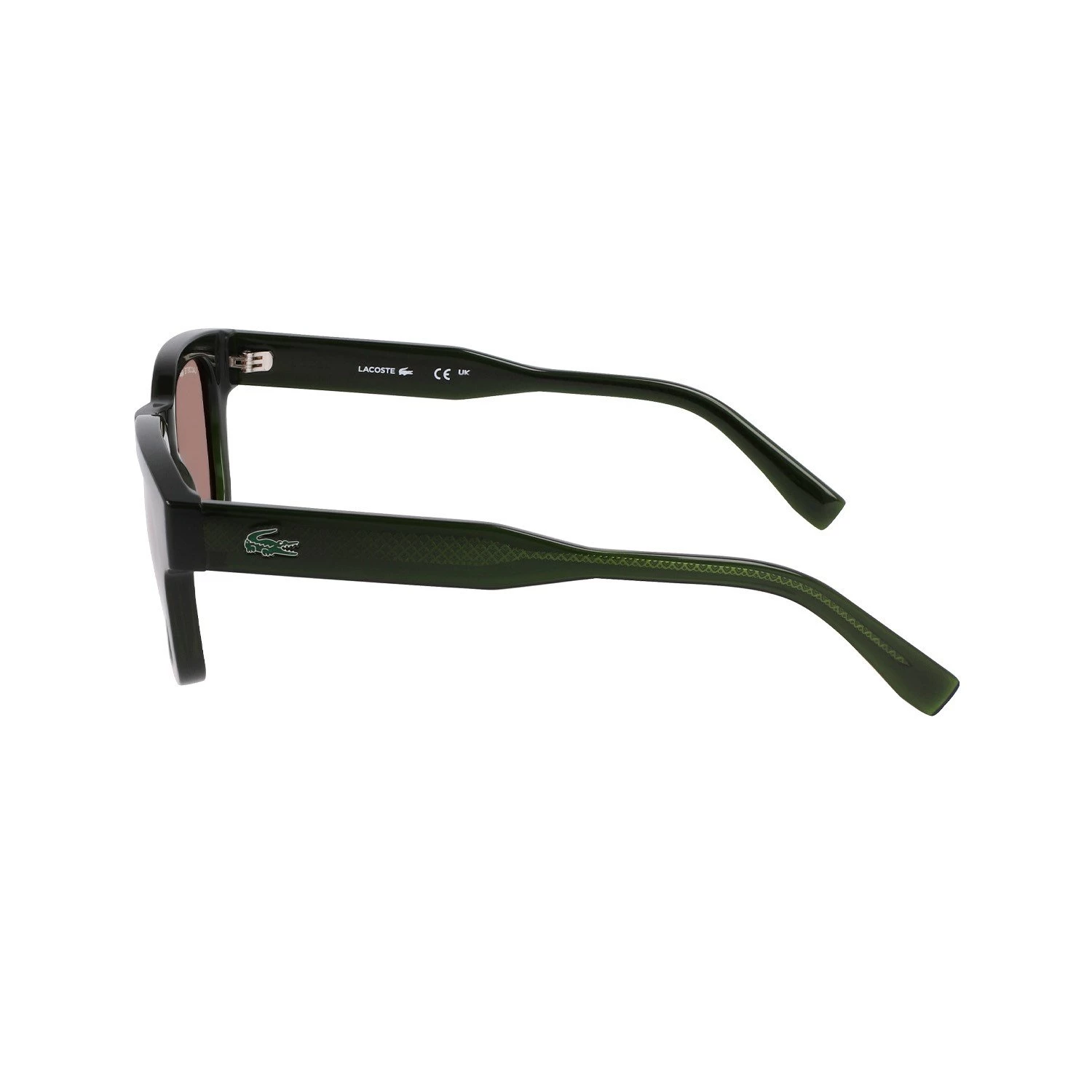 Lacoste L 6023S 275 49 Unisex Kare Yeşil Kemik Güneş Gözlüğü