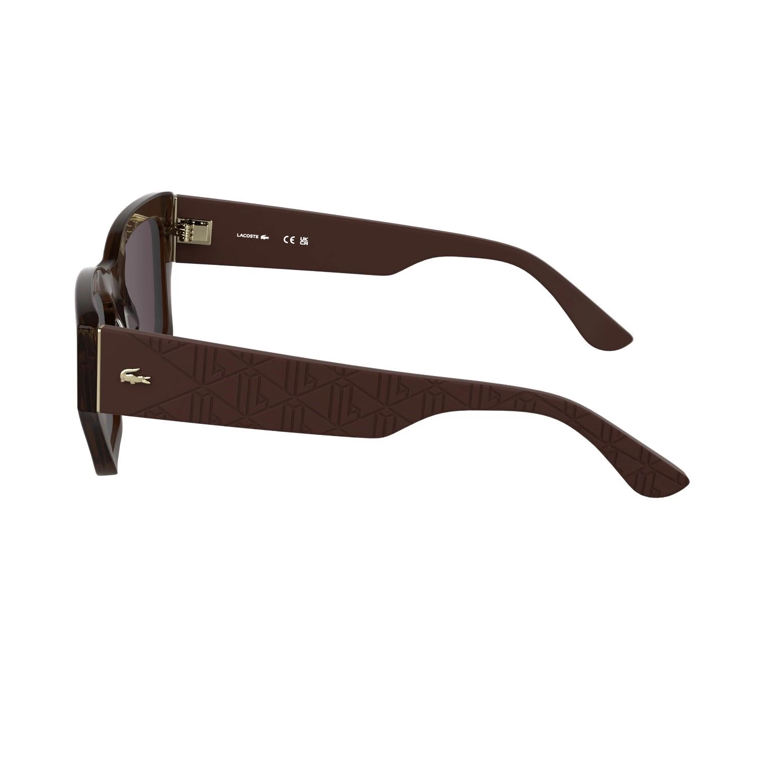 Lacoste L 6053S 210 52 Kadın Cat Eye Bordo Kemik Güneş Gözlüğü