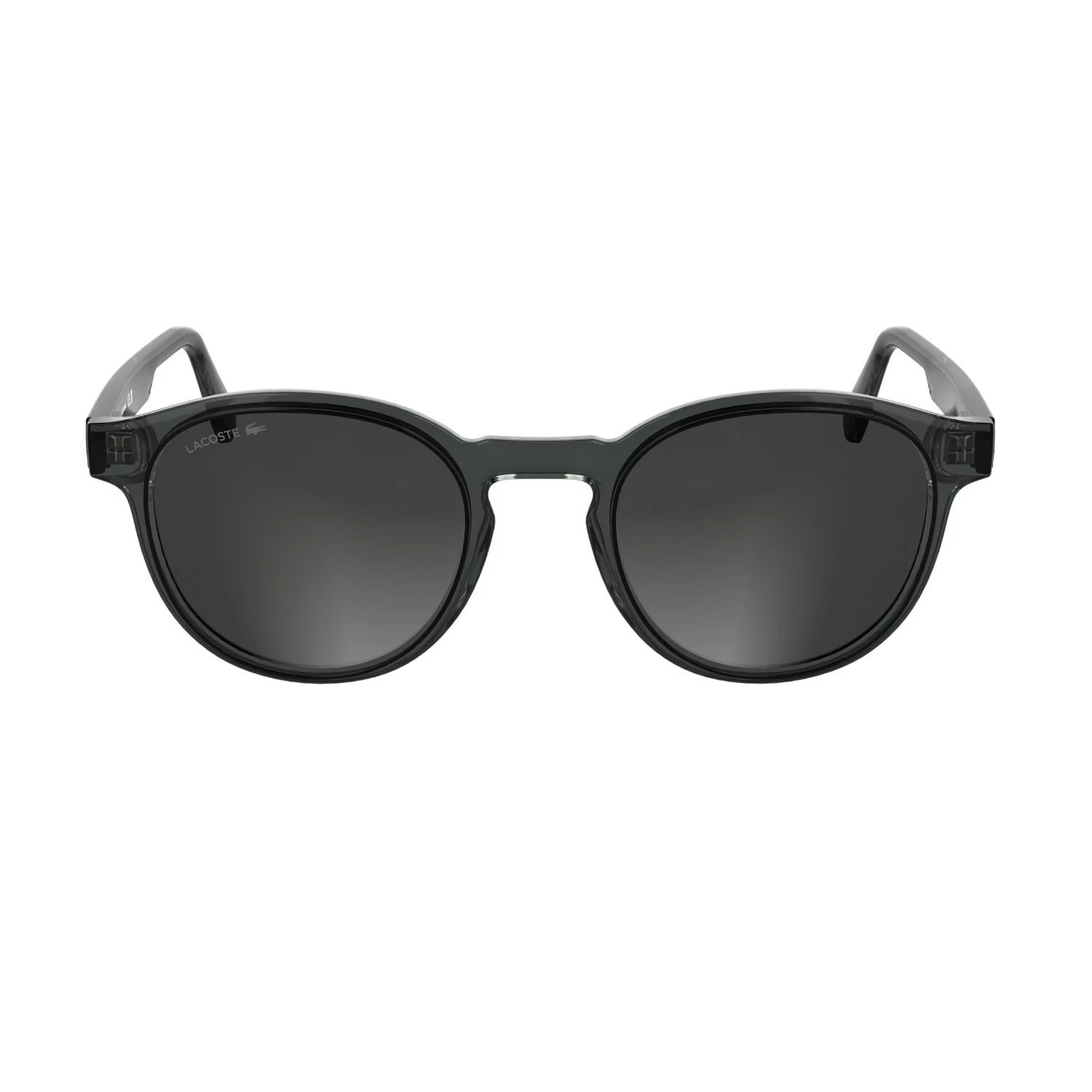 Lacoste L 6055S 035 51 Unisex Oval Gri Kemik Güneş Gözlüğü