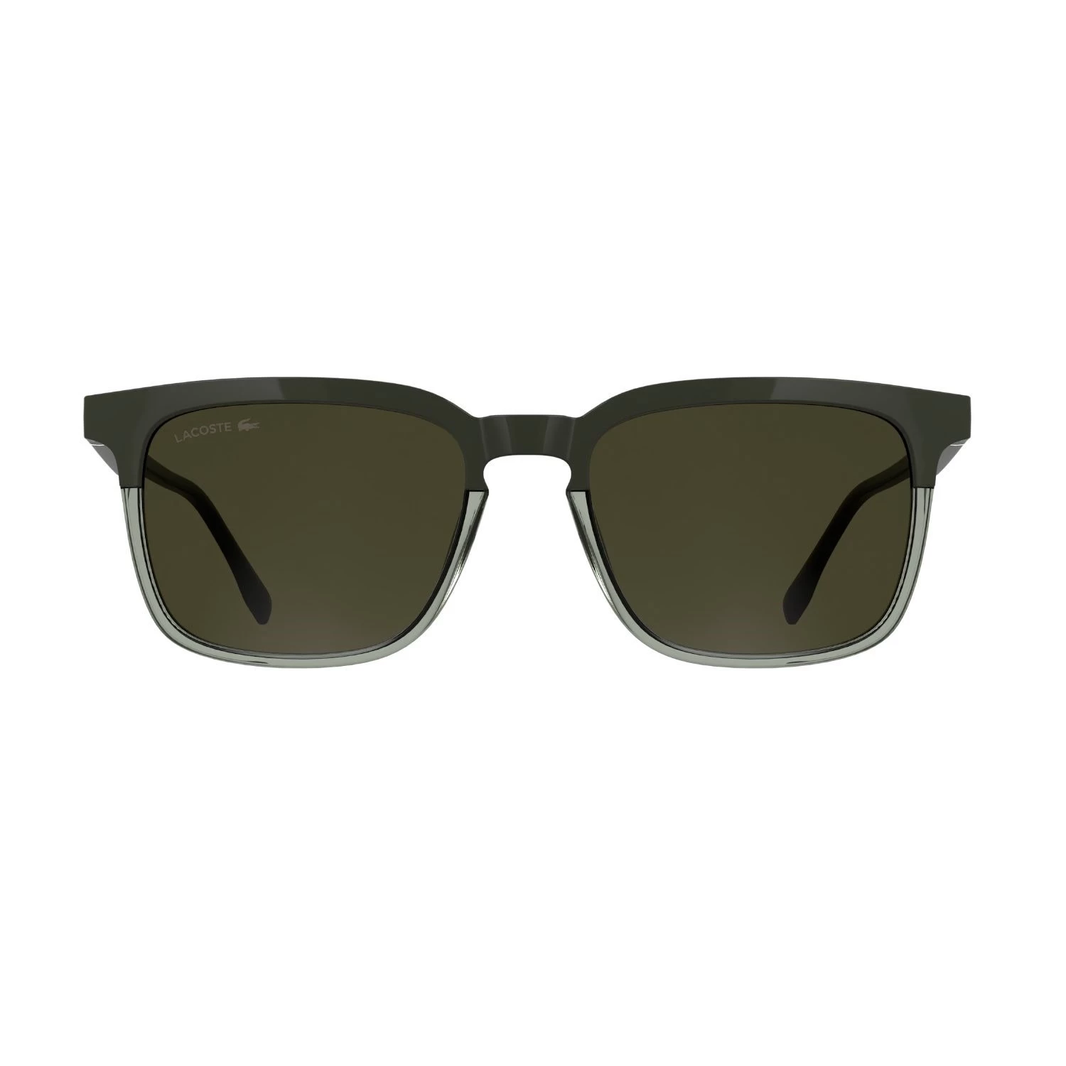 Lacoste L 6074S 202 56 Unisex Dikdörtgen Yeşil Aynalı Kemik Güneş Gözlüğü