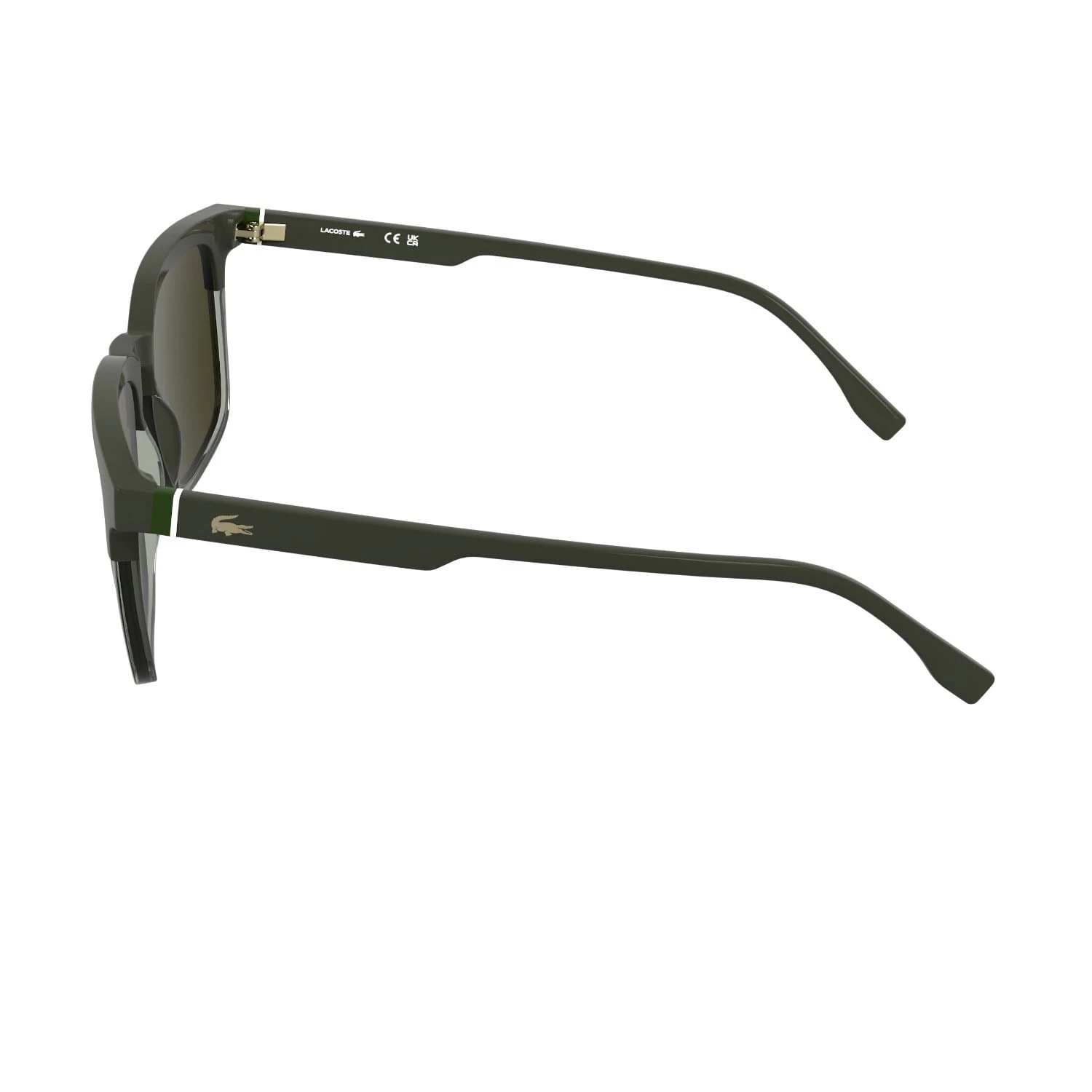 Lacoste L 6074S 202 56 Unisex Dikdörtgen Yeşil Aynalı Kemik Güneş Gözlüğü