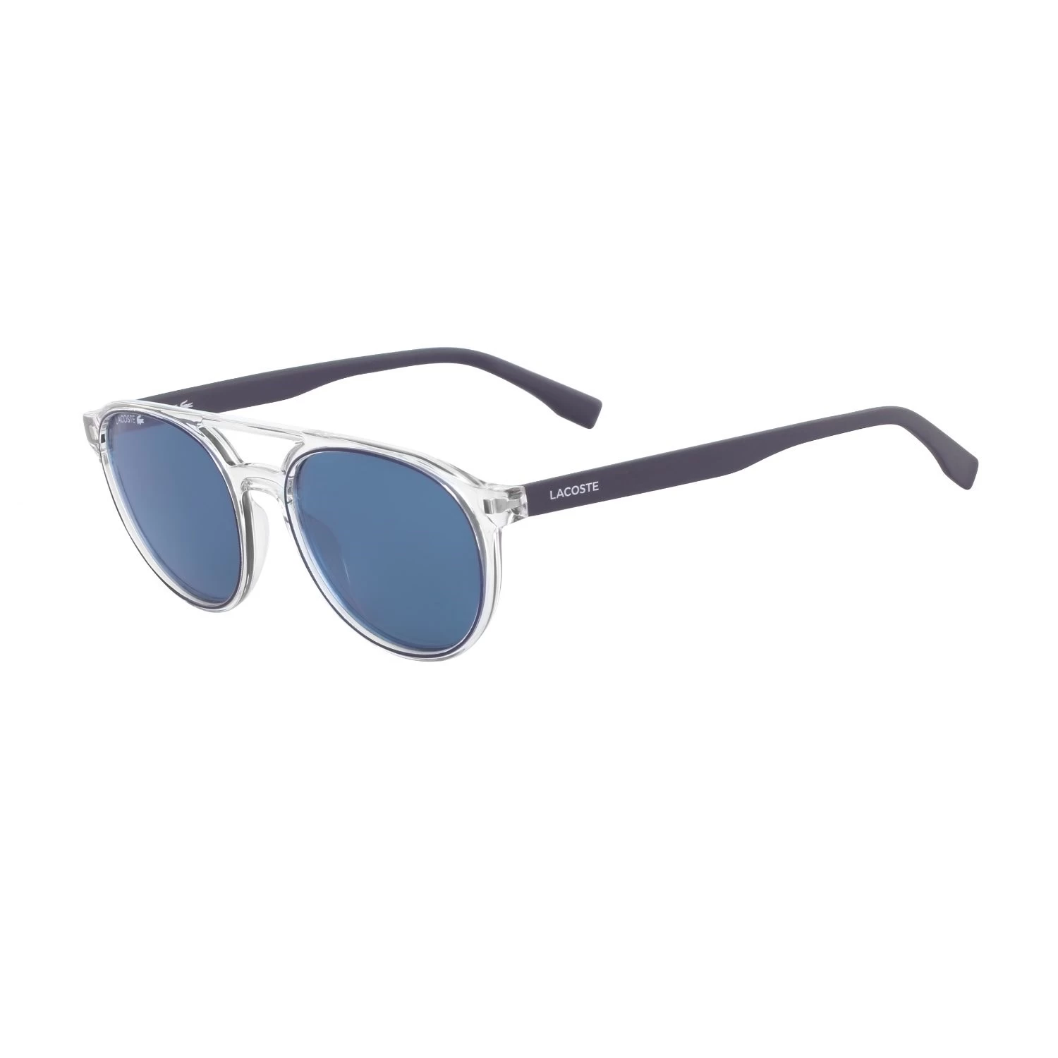 Lacoste L 881S 424 52 Unisex Oval Şeffaf Kemik Güneş Gözlüğü