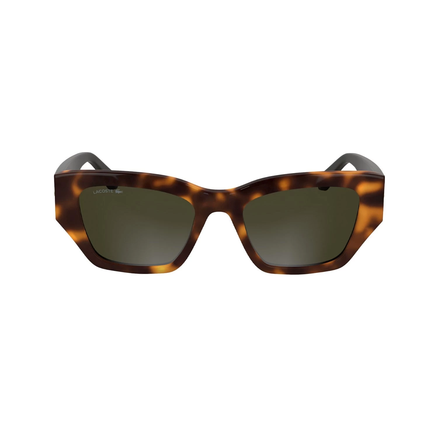 Lacoste L 6053S 214 52 Kadın Cat Eye Kırçıllı Kahverengi Kemik Güneş Gözlüğü