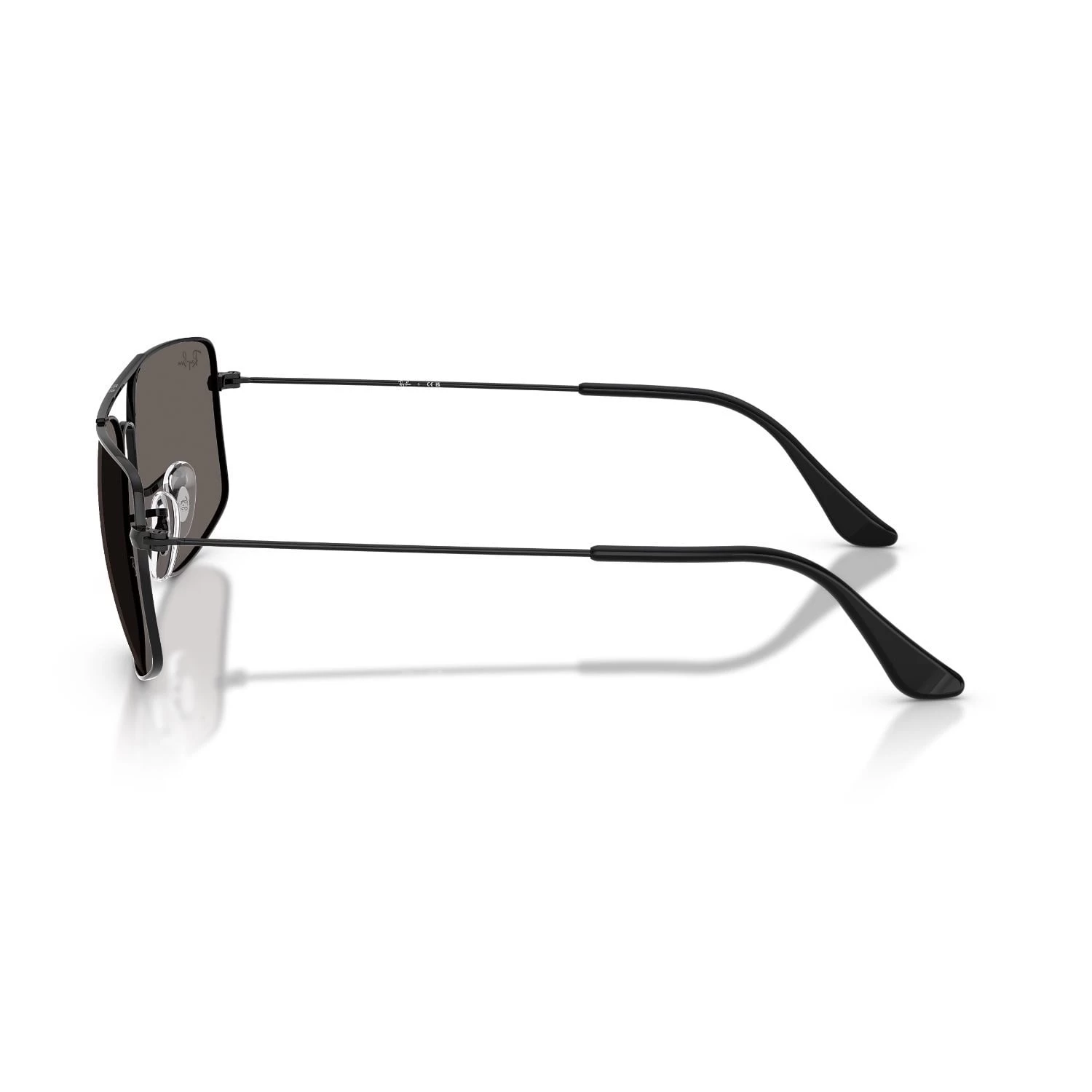 Ray-Ban Rb 3779 002B1 56 Explorer 3 Unisex Kare Siyah Metal Güneş Gözlüğü