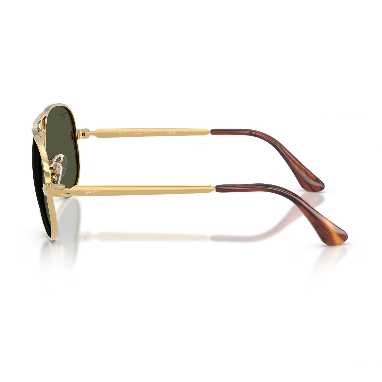 Ray-Ban Rb 3925 00131 58 Aviator Max Unisex Pilot Gold Metal Güneş Gözlüğü