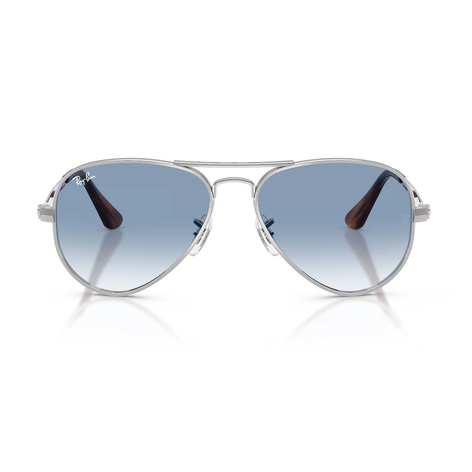 Ray-Ban Rb 3925 0033F 58 Aviator Max Unisex Pilot Gümüş Metal Güneş Gözlüğü