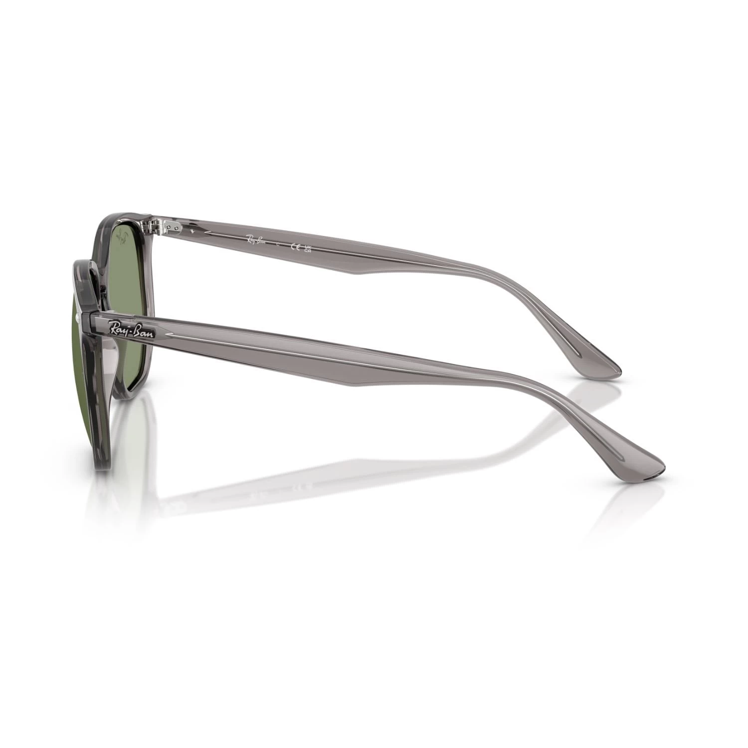 Ray-Ban Rb 4306 687382 54 Unisex Geometrik Gri Kemik Güneş Gözlüğü