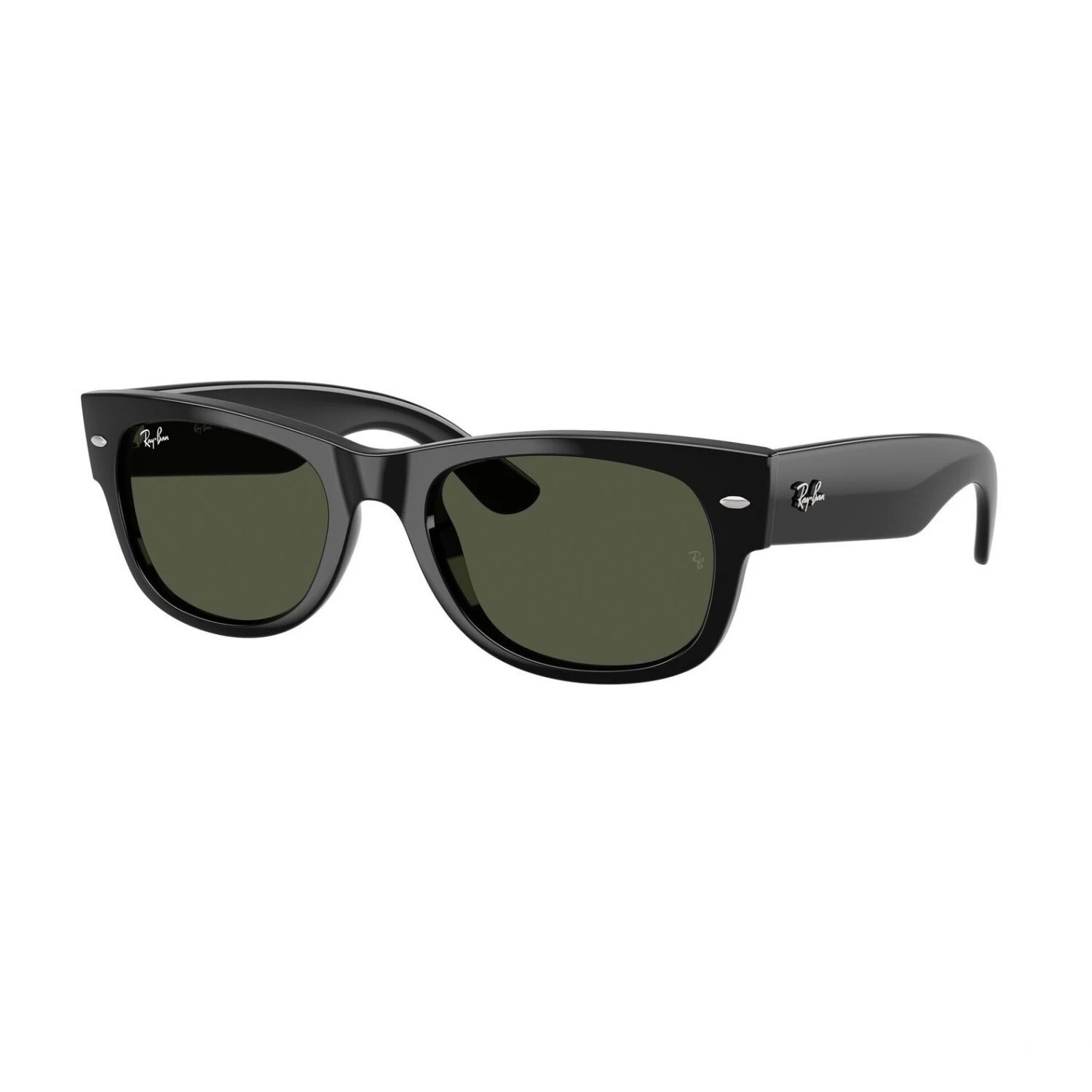 Ray-Ban Rb 0832S 90131 52 Mega Wayfarer Unisex Kare Siyah Kemik Güneş Gözlüğü