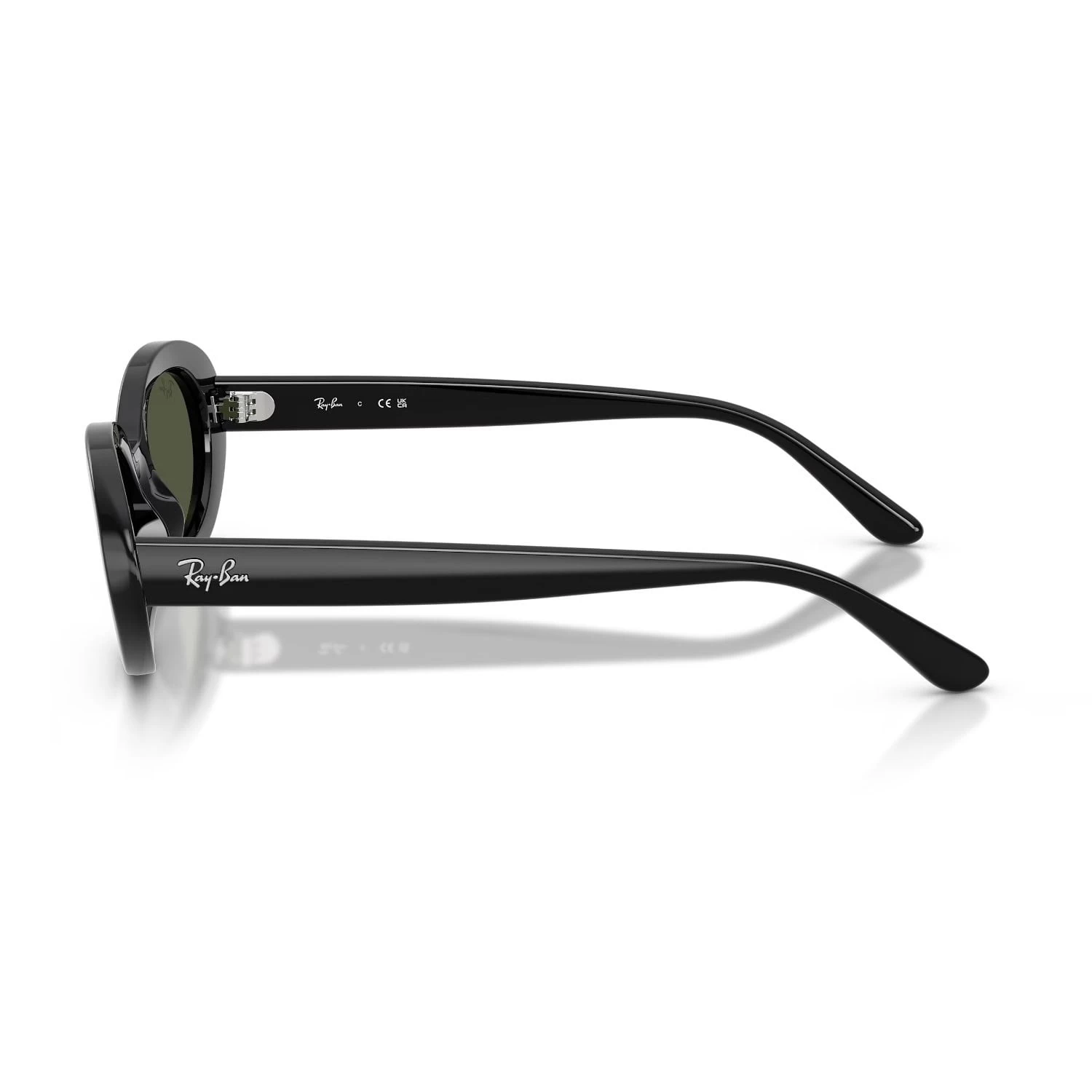 Ray-Ban Rb 2223 90131 54 Kadın Oval Siyah Kemik Güneş Gözlüğü