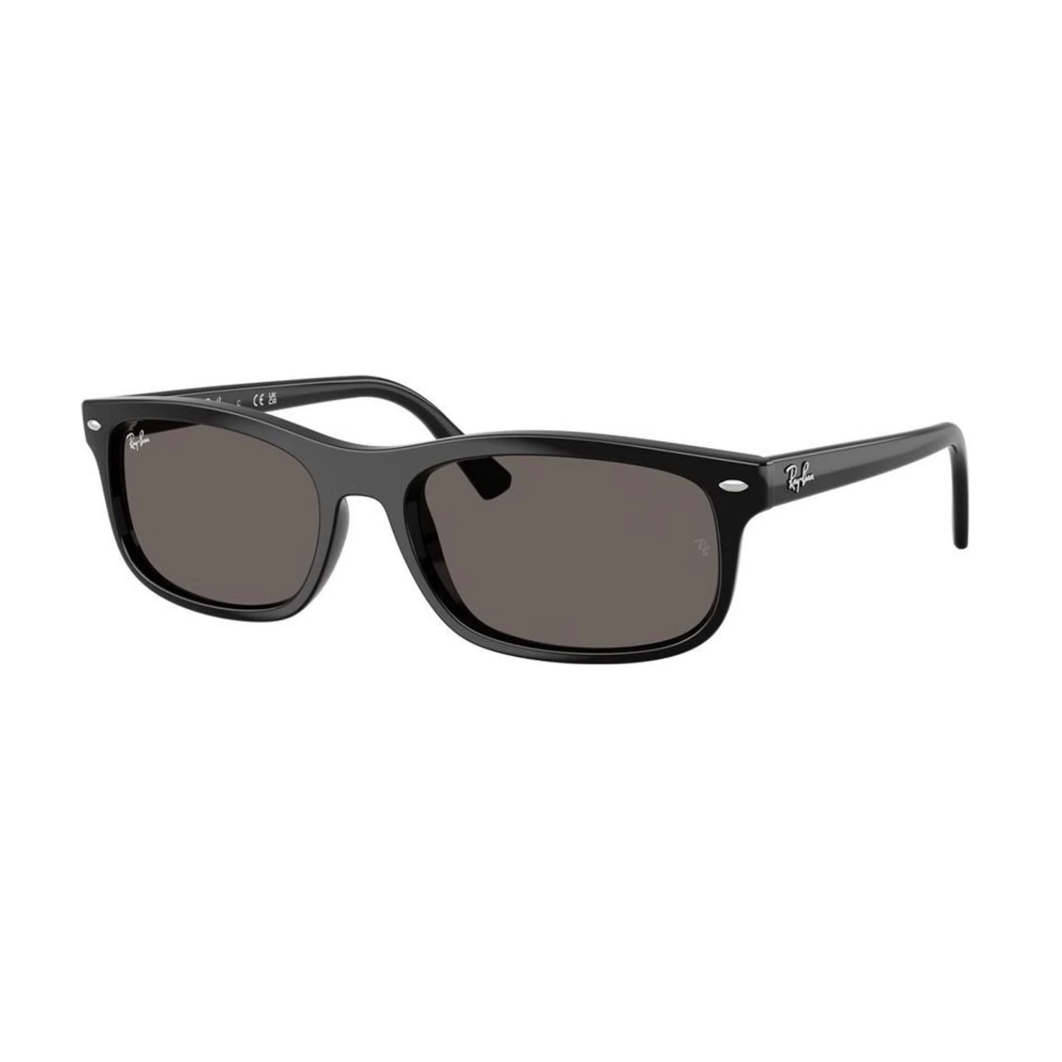Ray-Ban Rb 2224 901B1 60 Unisex Dikdörtgen Siyah Kemik Güneş Gözlüğü