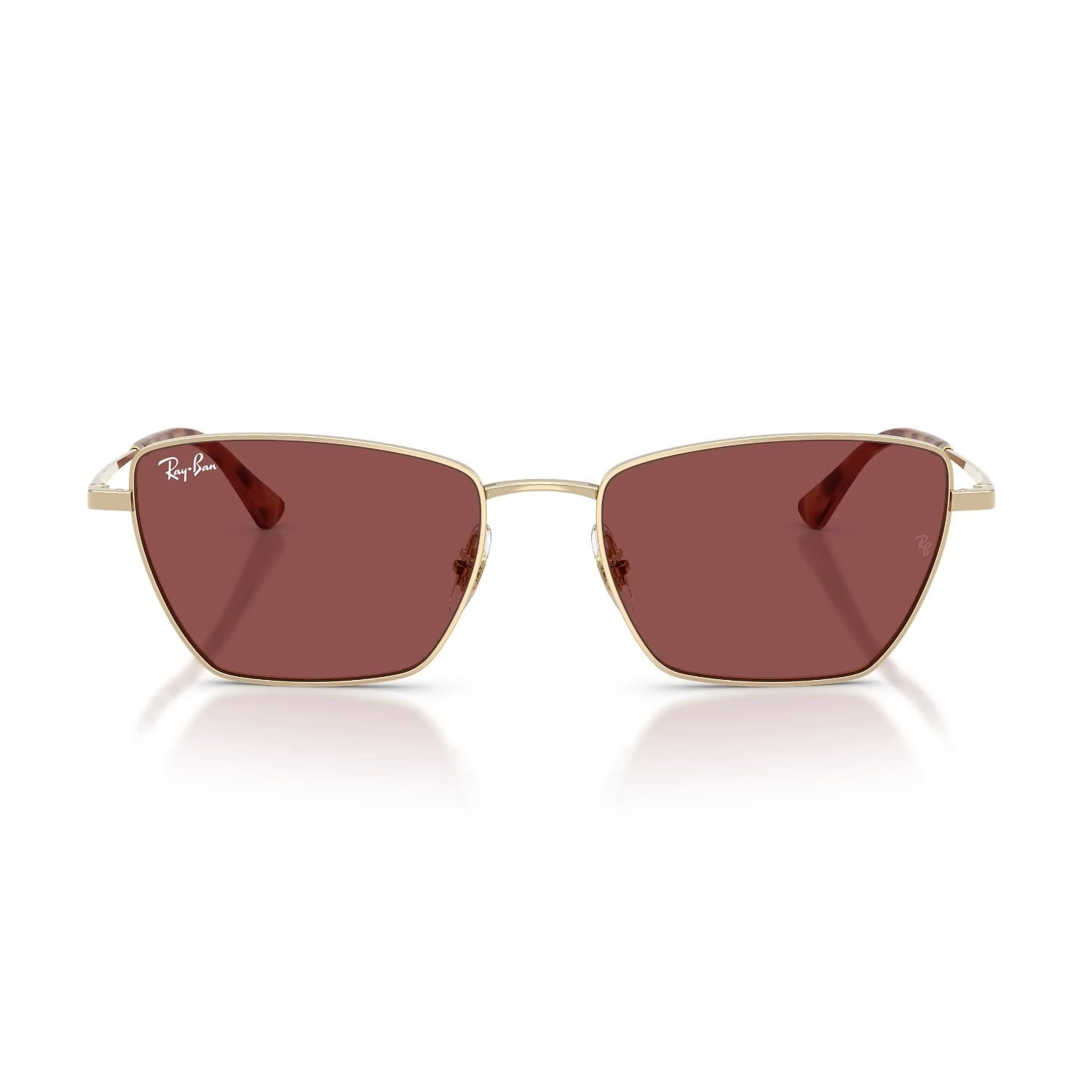Ray-Ban Rb 3783 921375 53 Unisex Geometrik Gold Metal Güneş Gözlüğü